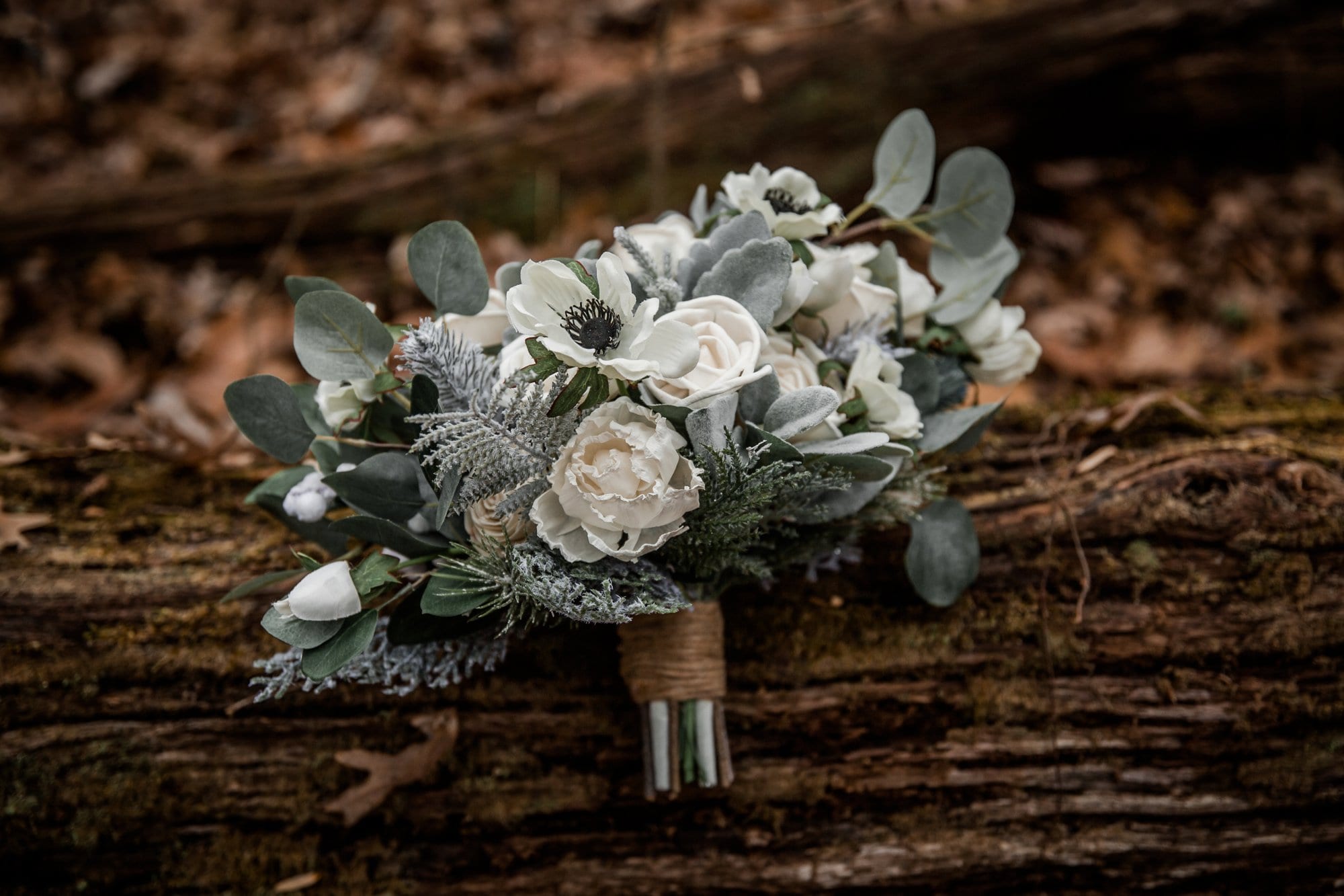 Wedding bouquets in the Smokey Mountains