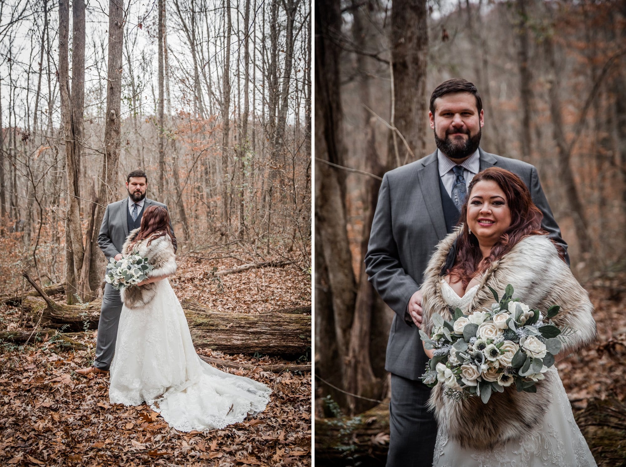 Getting married in the Smokey Mountains at a Smokey Mountain elopement.
