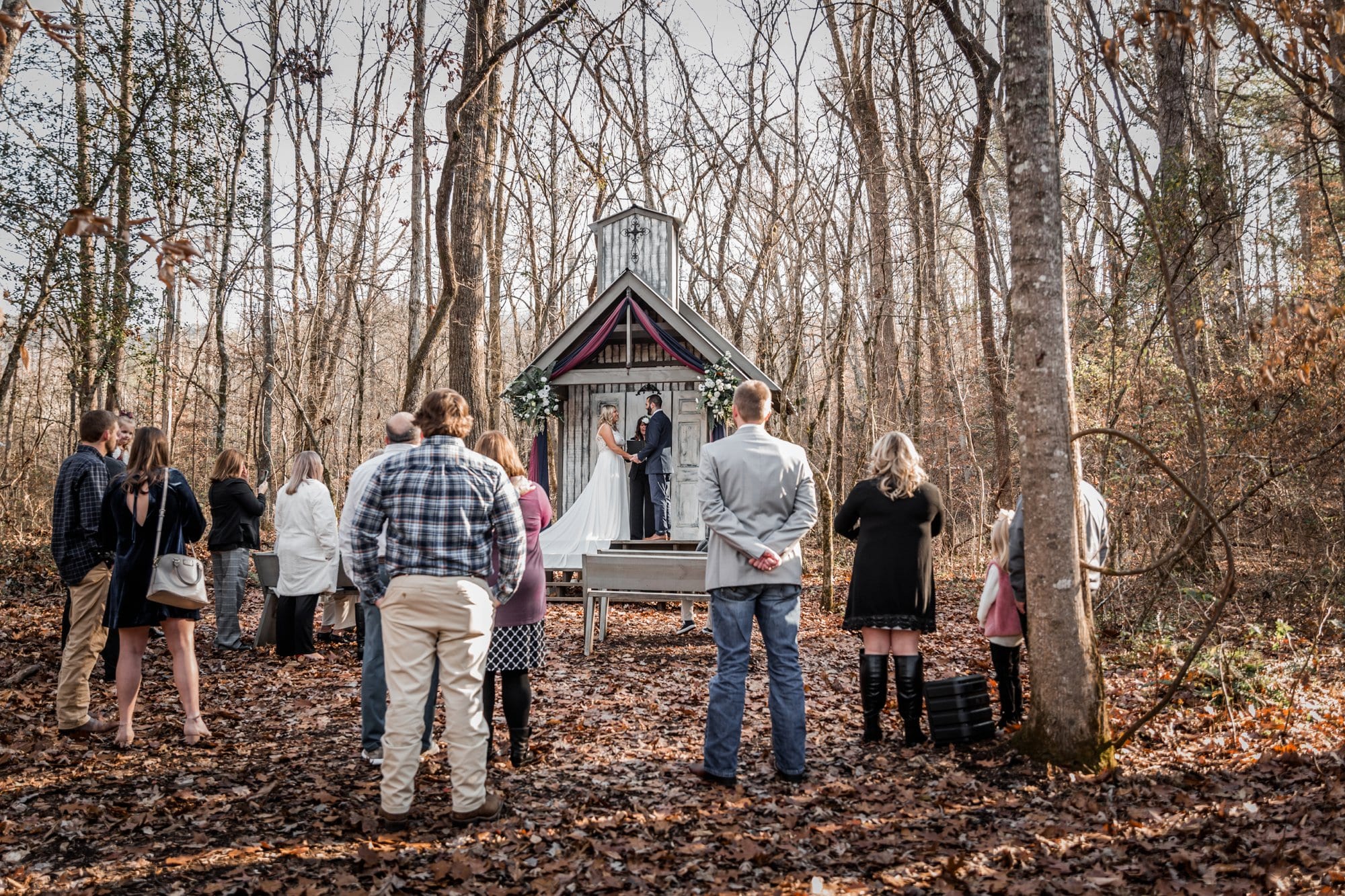 Intimate Weddings in the Smoky Mountains at Chapel in the Hollow