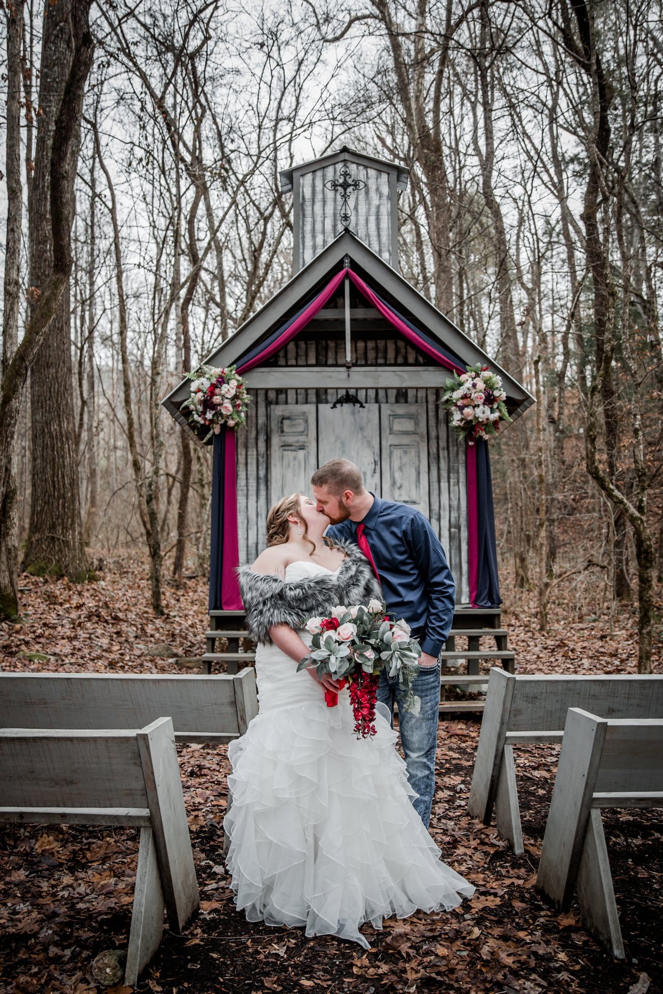 Micro Weddings in Tennessee - Emily and David - Chapel in the Hollow