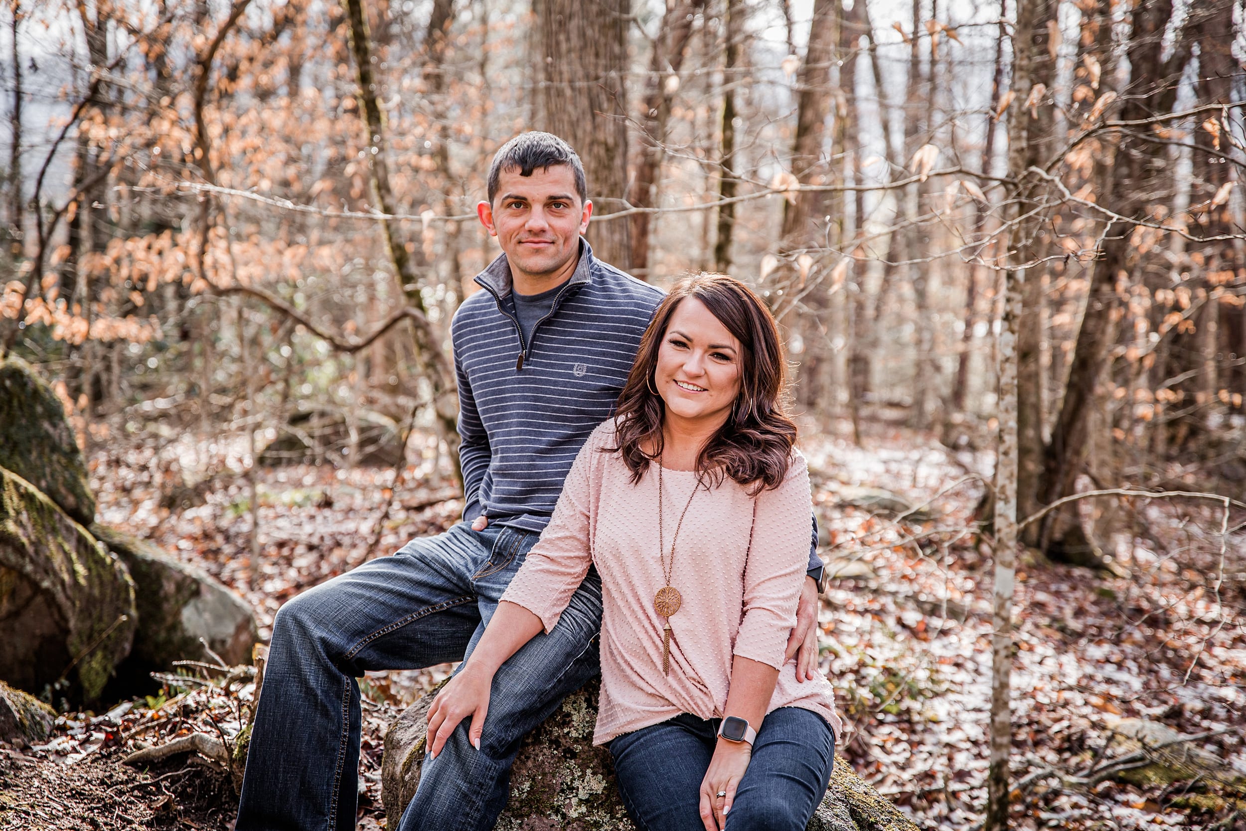 Engagement Photos in the Smoky Mountains