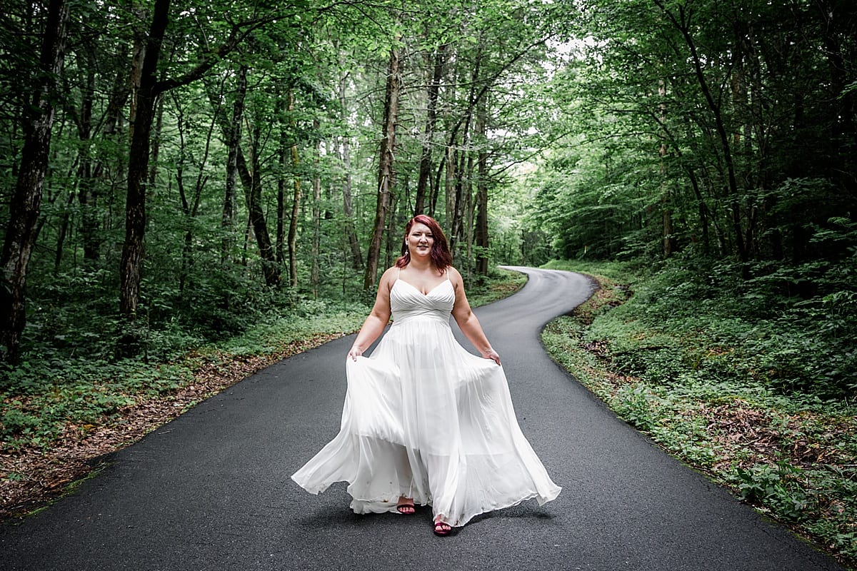 Bride in the Smoky Mountains