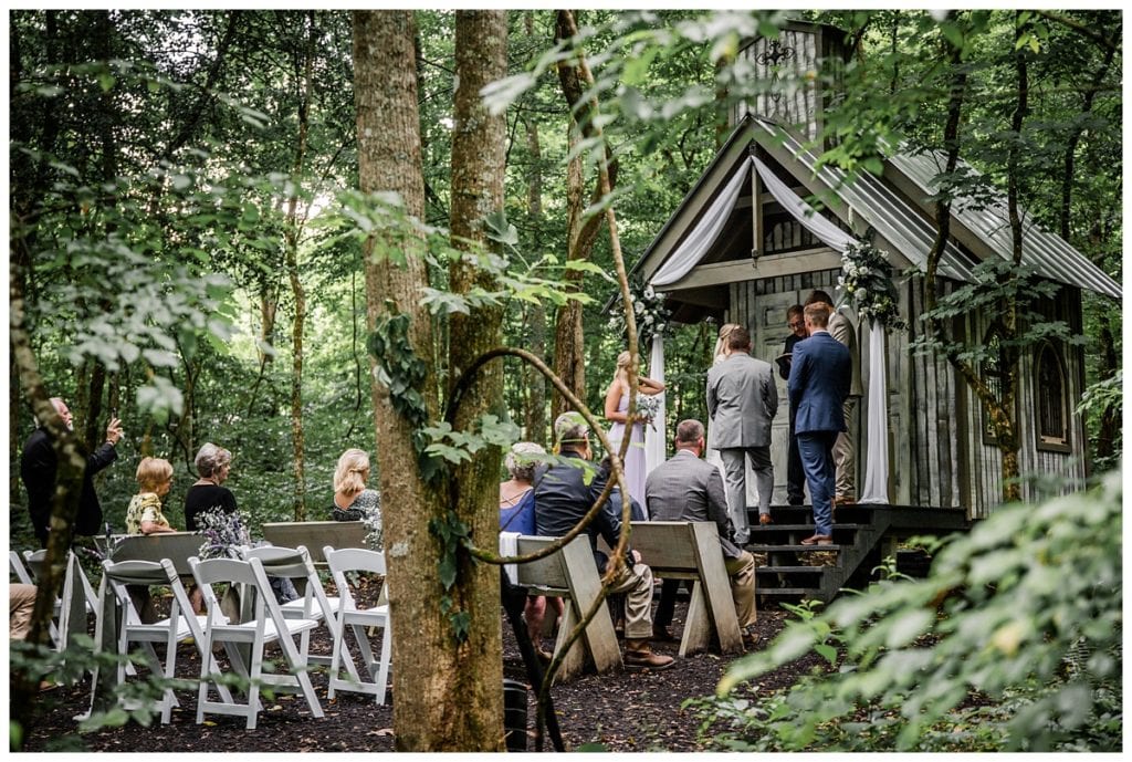 Smoky Mountain Wedding Chapel Alexis and Brice Chapel