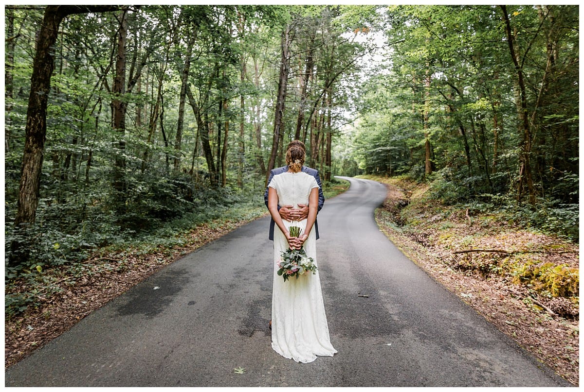 Married in the woods