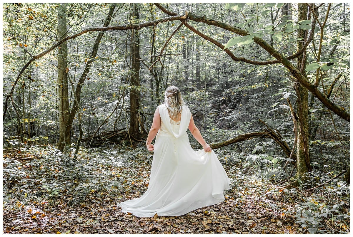 fall mountain wedding