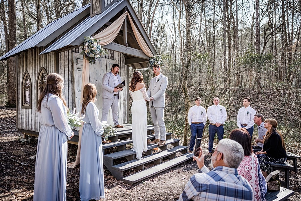 spring mountain wedding