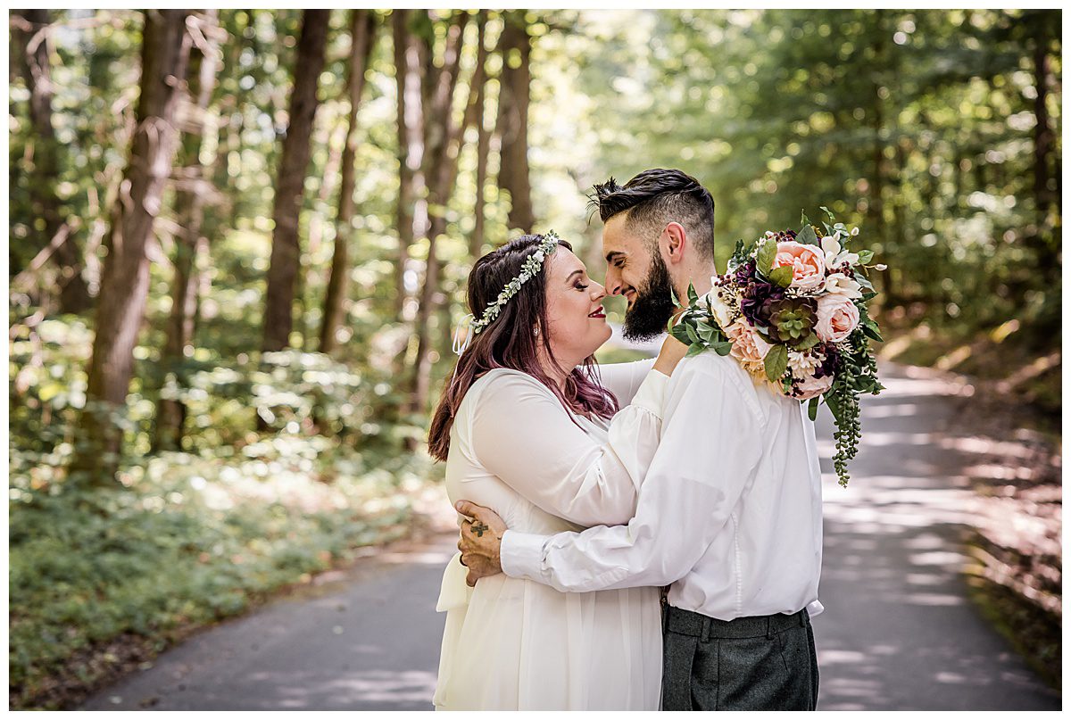 simple east tennessee elopement