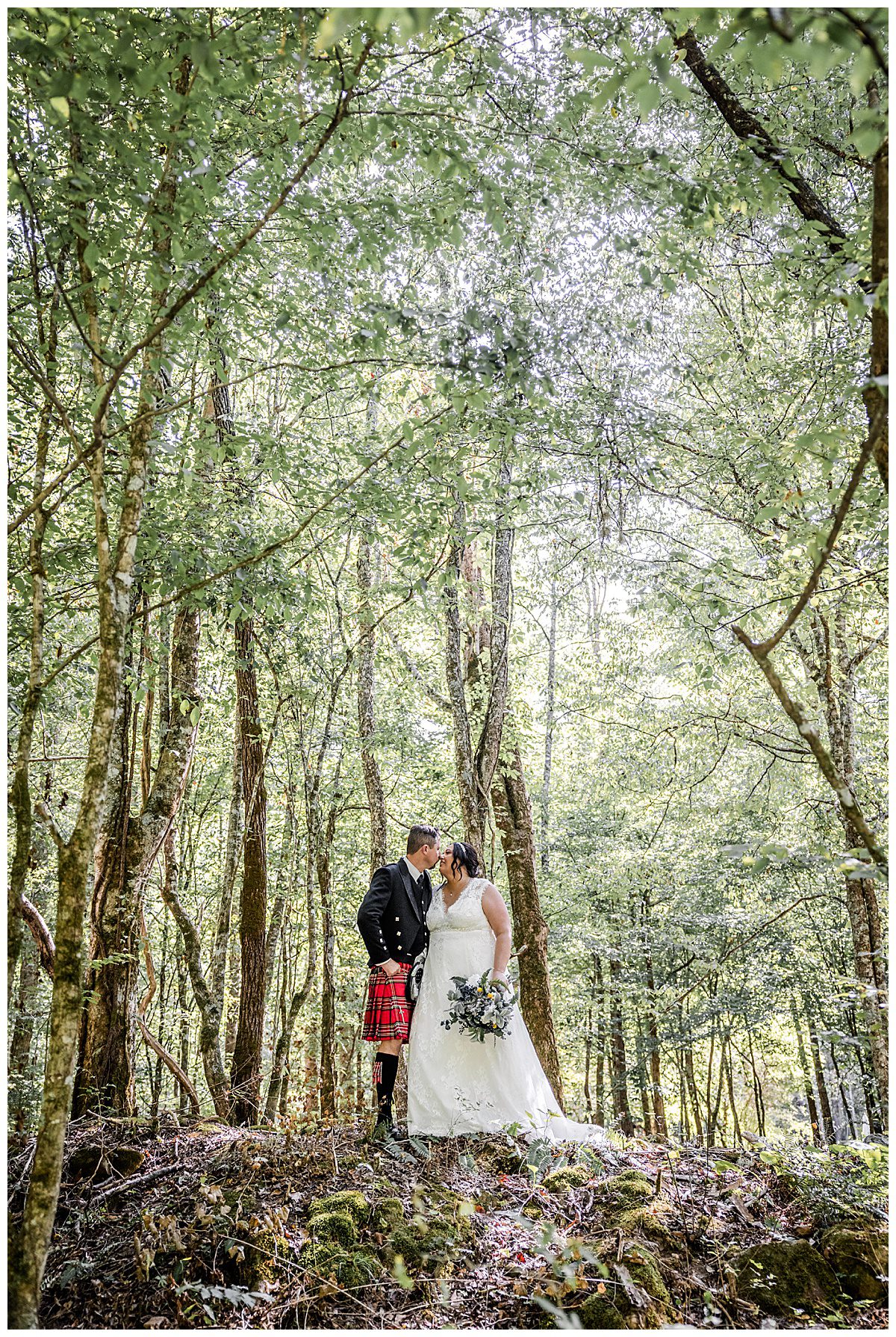 south african elopement smoky mountains