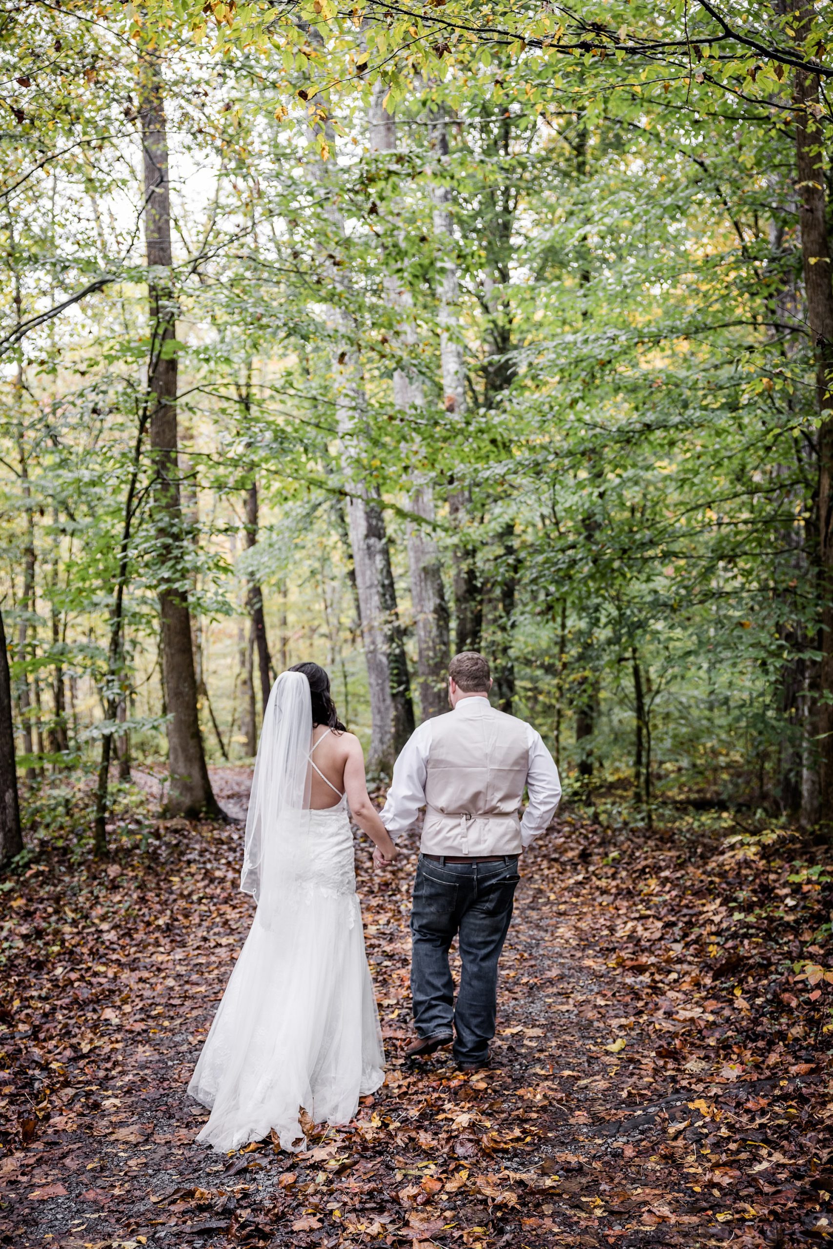 Rainy October Wedding Ceremony