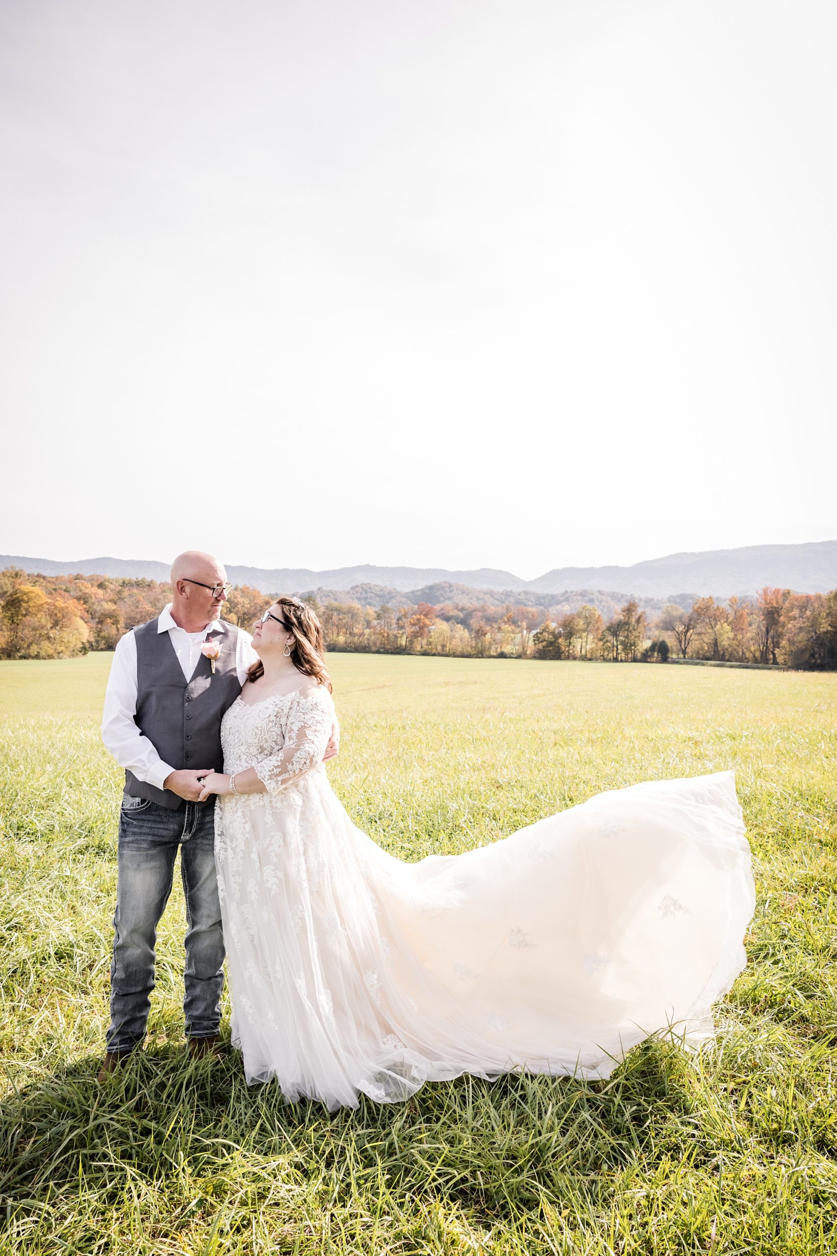 Smoky Mountain Fall Wedding