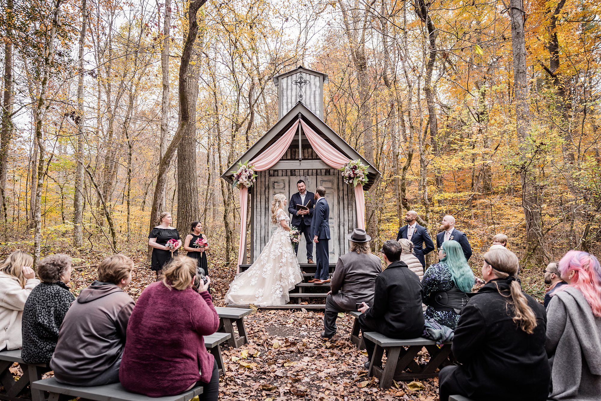 Fall Smoky Mountain Wedding