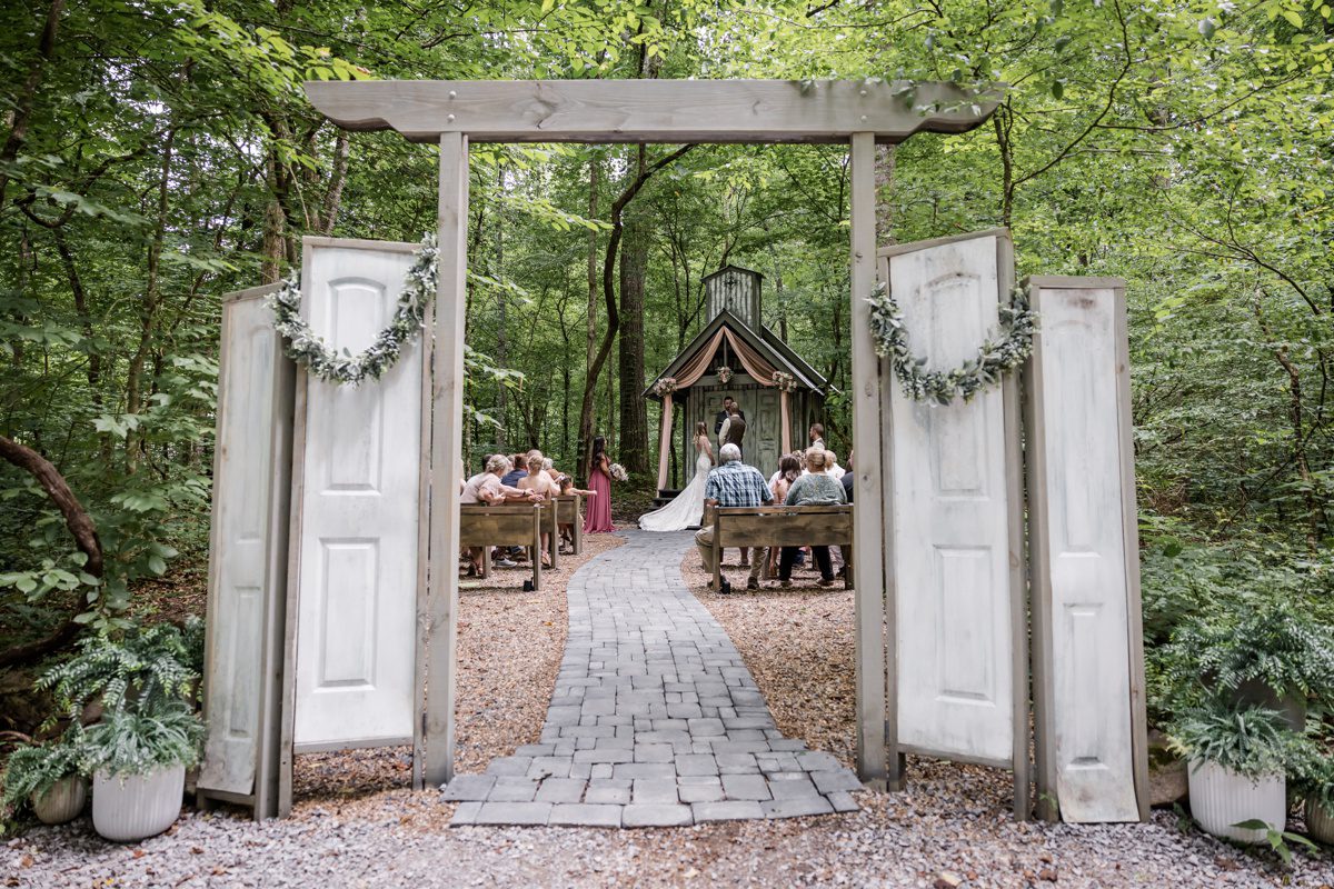 Evening Micro Wedding in the Smoky Mountains 