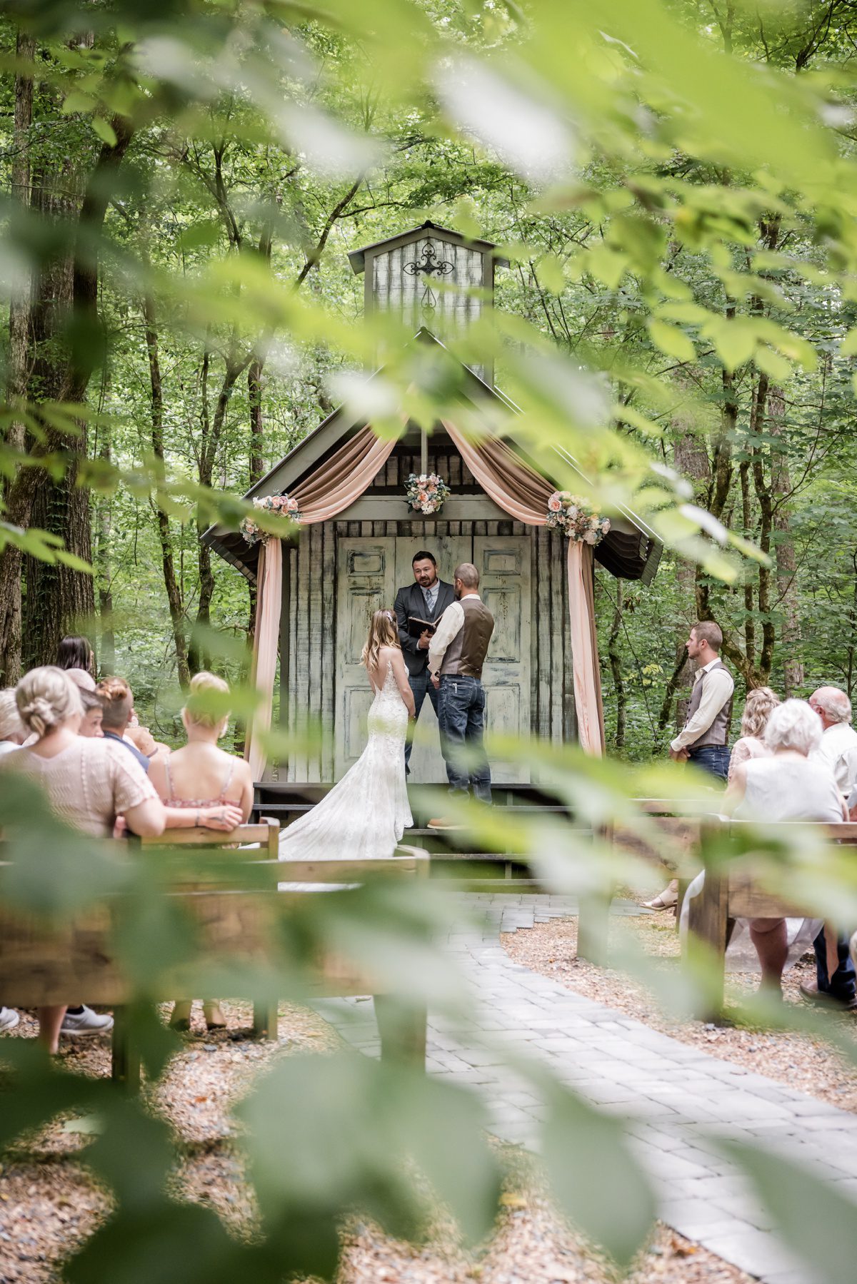 Evening Micro Wedding in the Smoky Mountains 