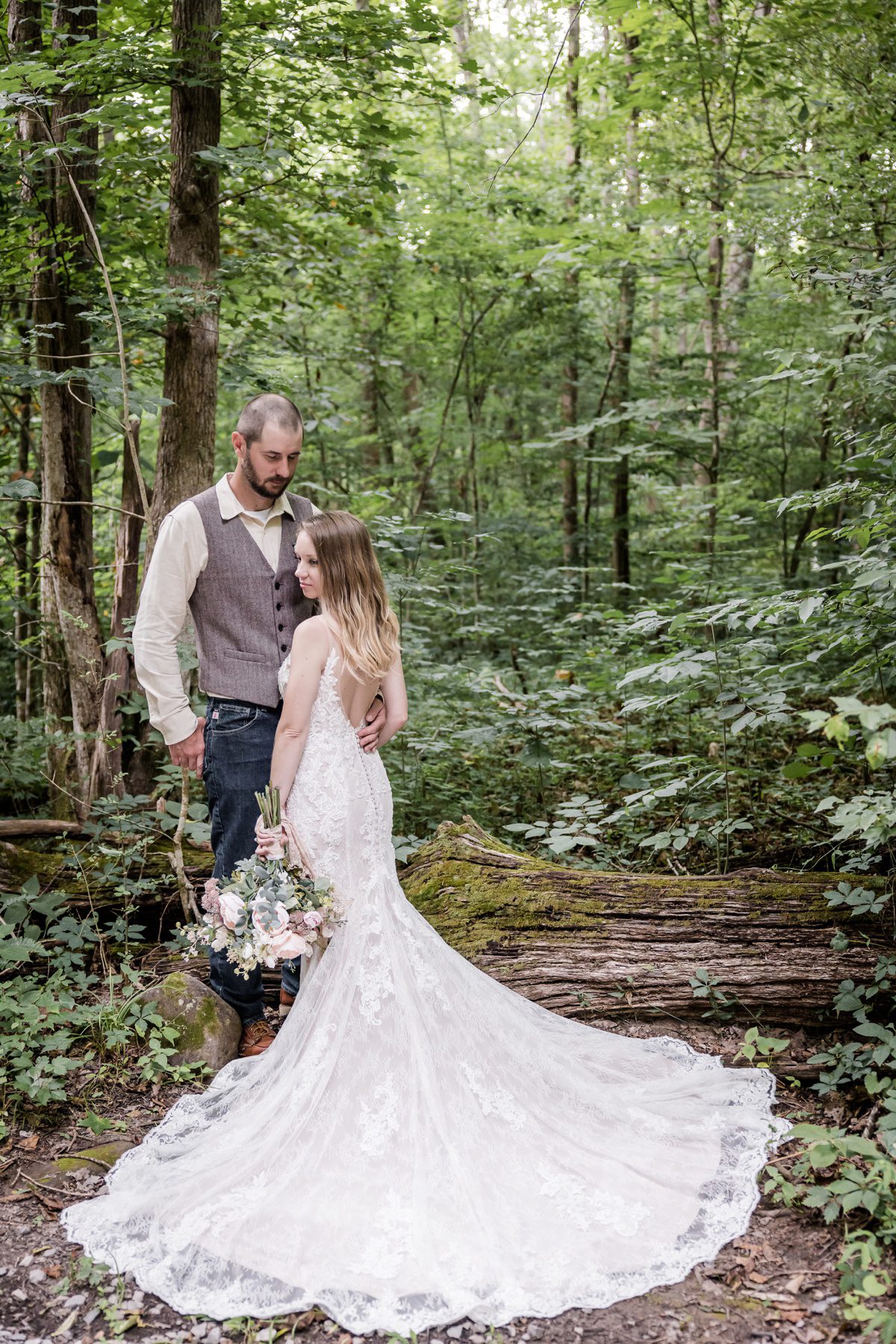 Evening Micro Wedding in the Smoky Mountains