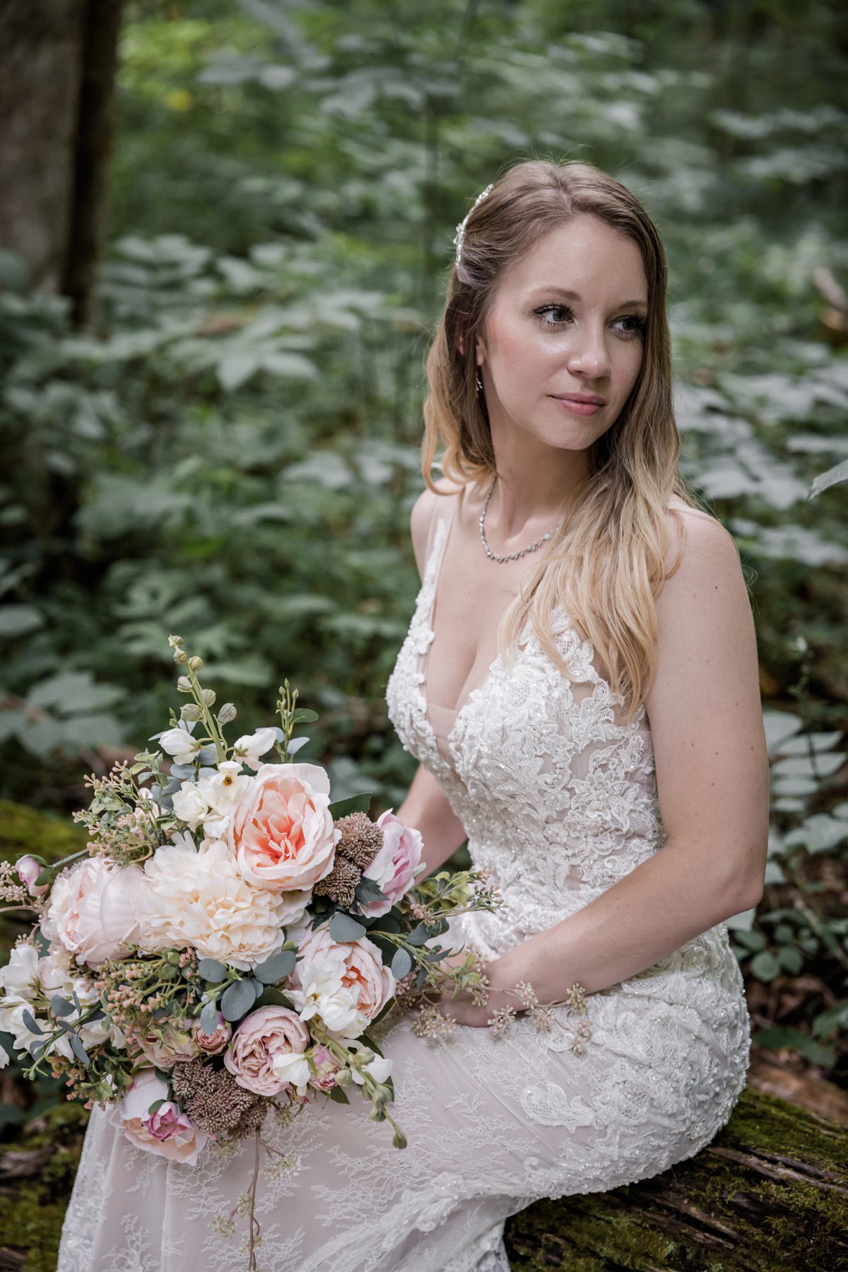 Evening Micro Wedding in the Smoky Mountains 