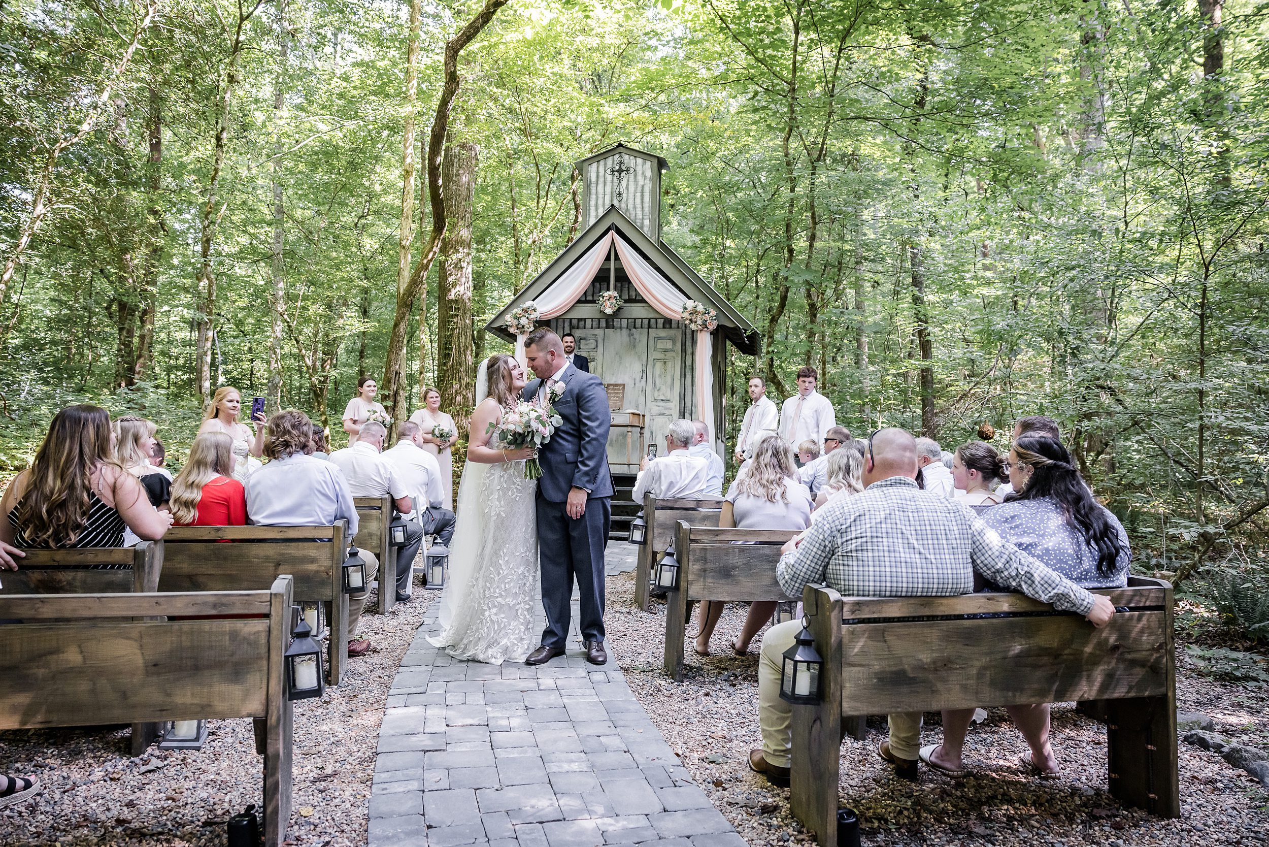 A Blush Wedding in the Smoky Mountains