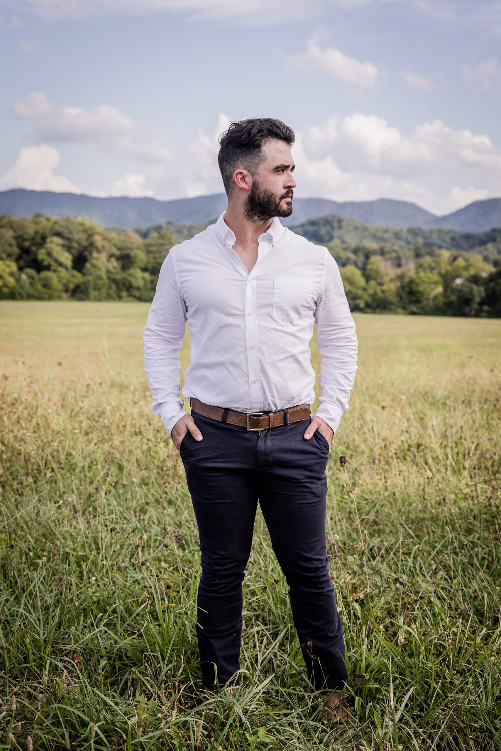 Groom portrait