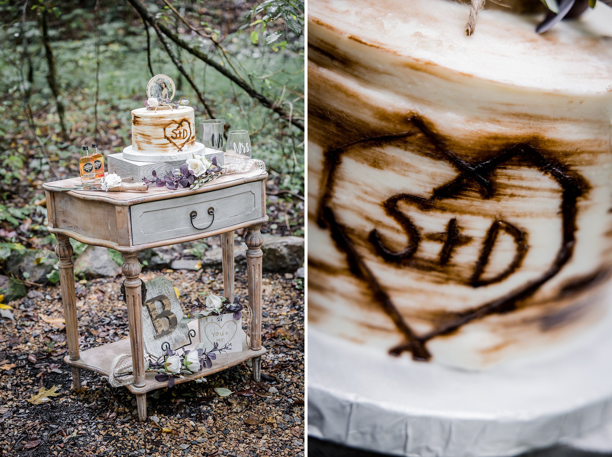 September in the Smokies Cake Table