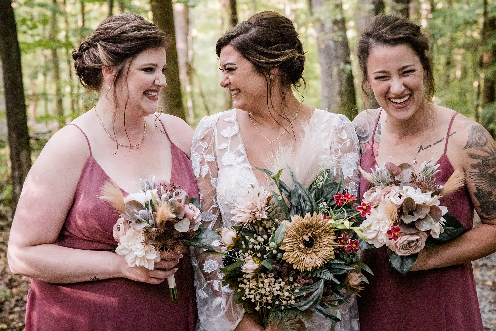 Relaxed Micro Wedding- Bridemaids
