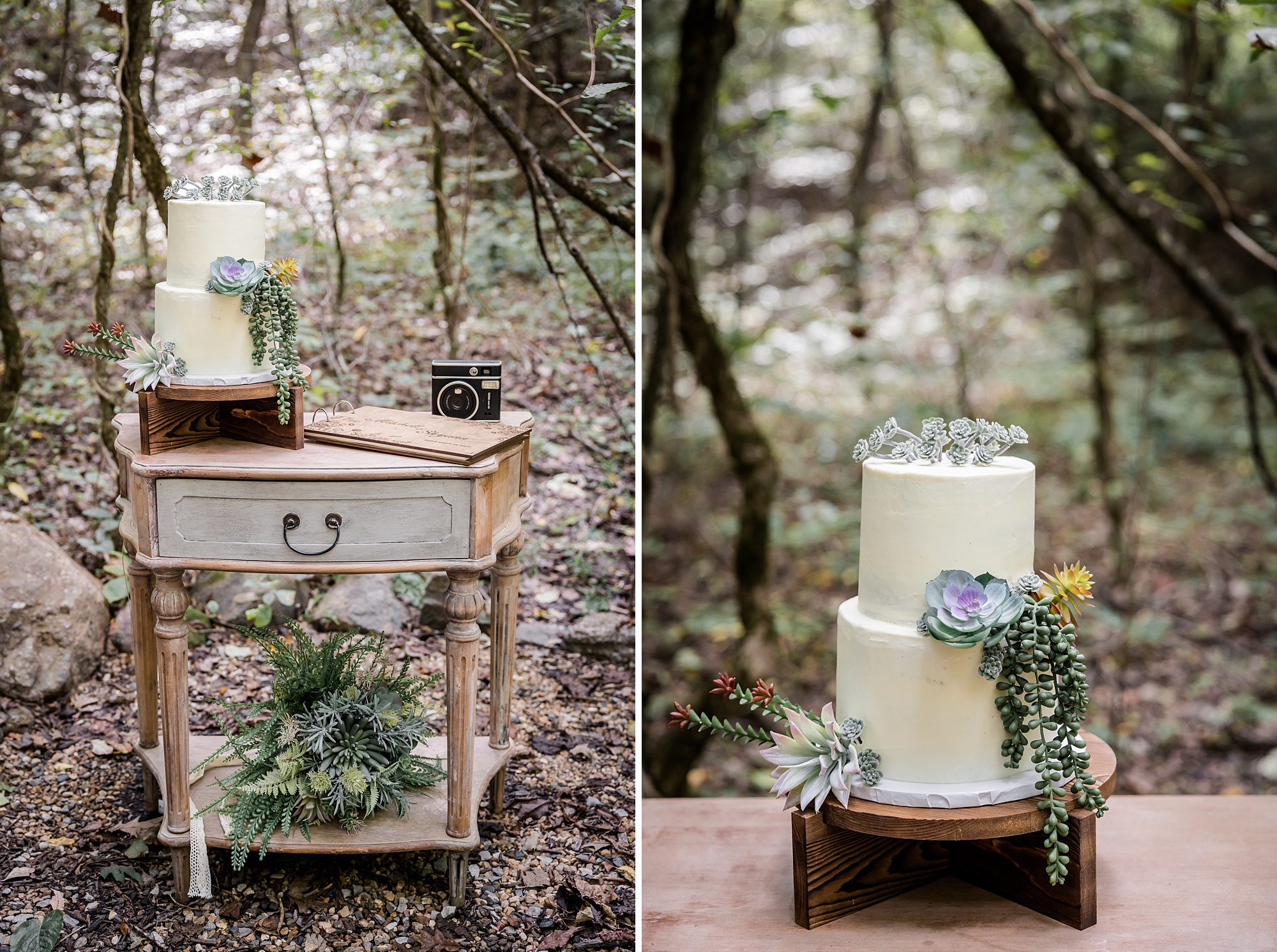 Forest Cake Table