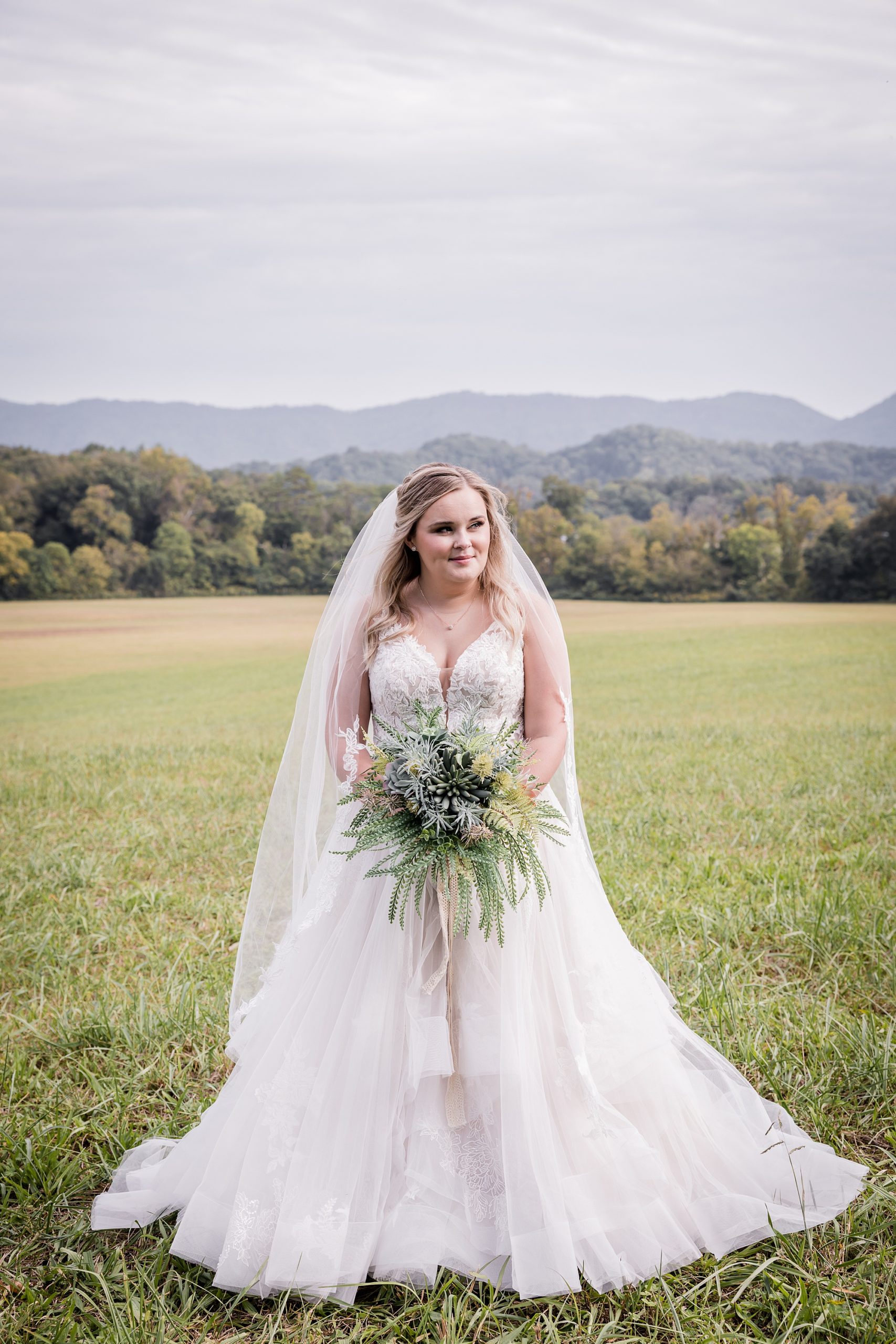 Mountain Bride Portrait