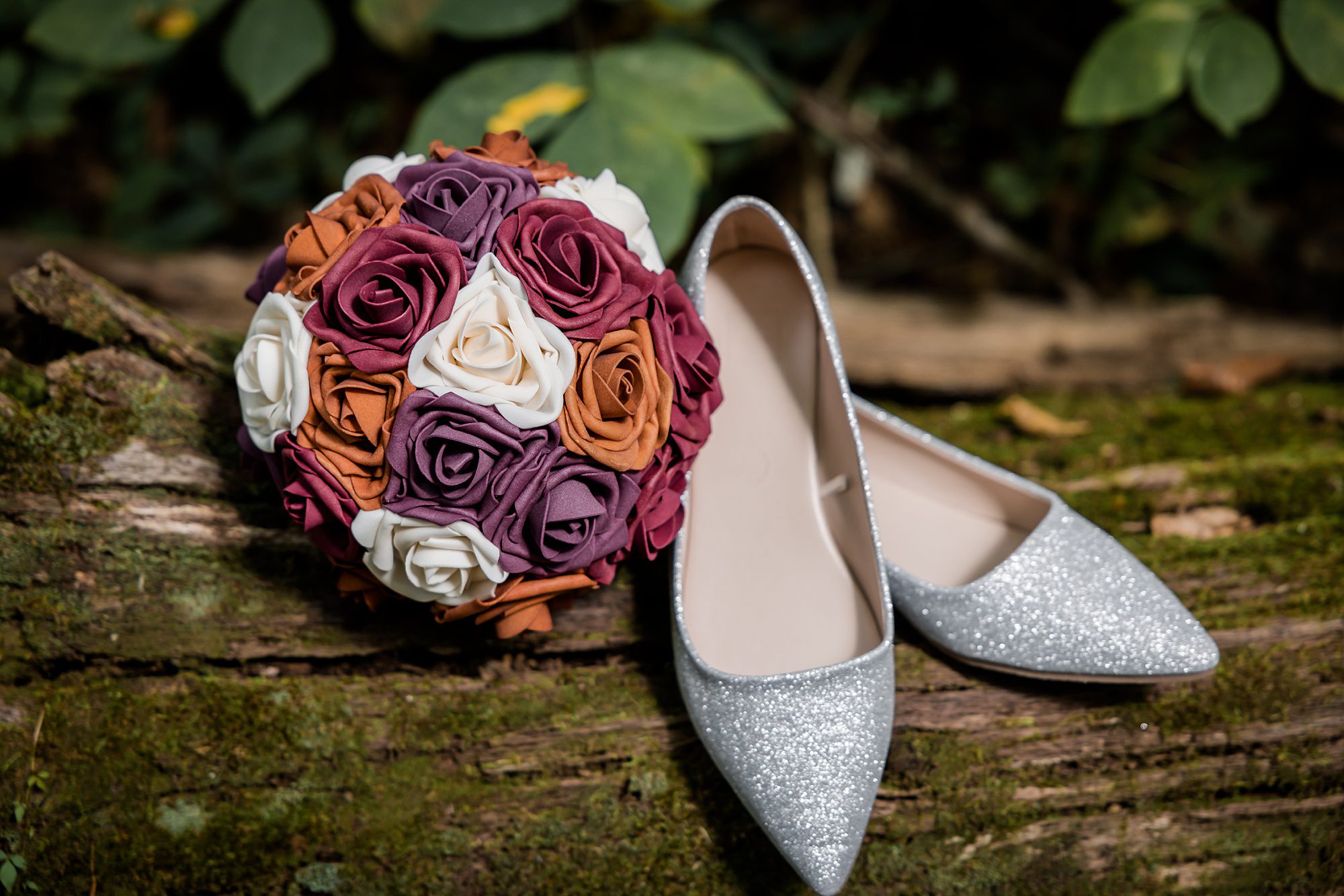 Accessories on Mossy Log