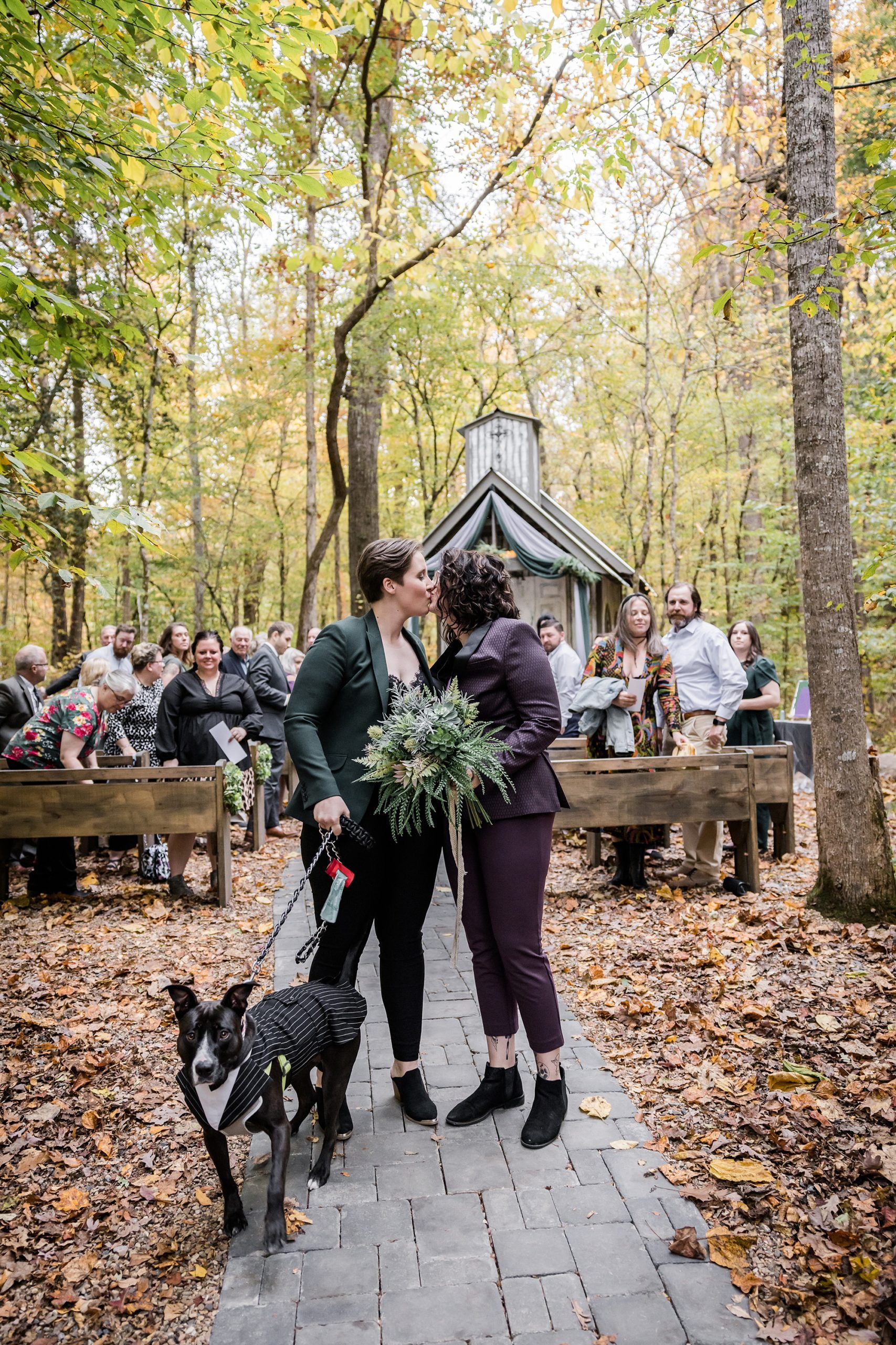 October Evening Wedding