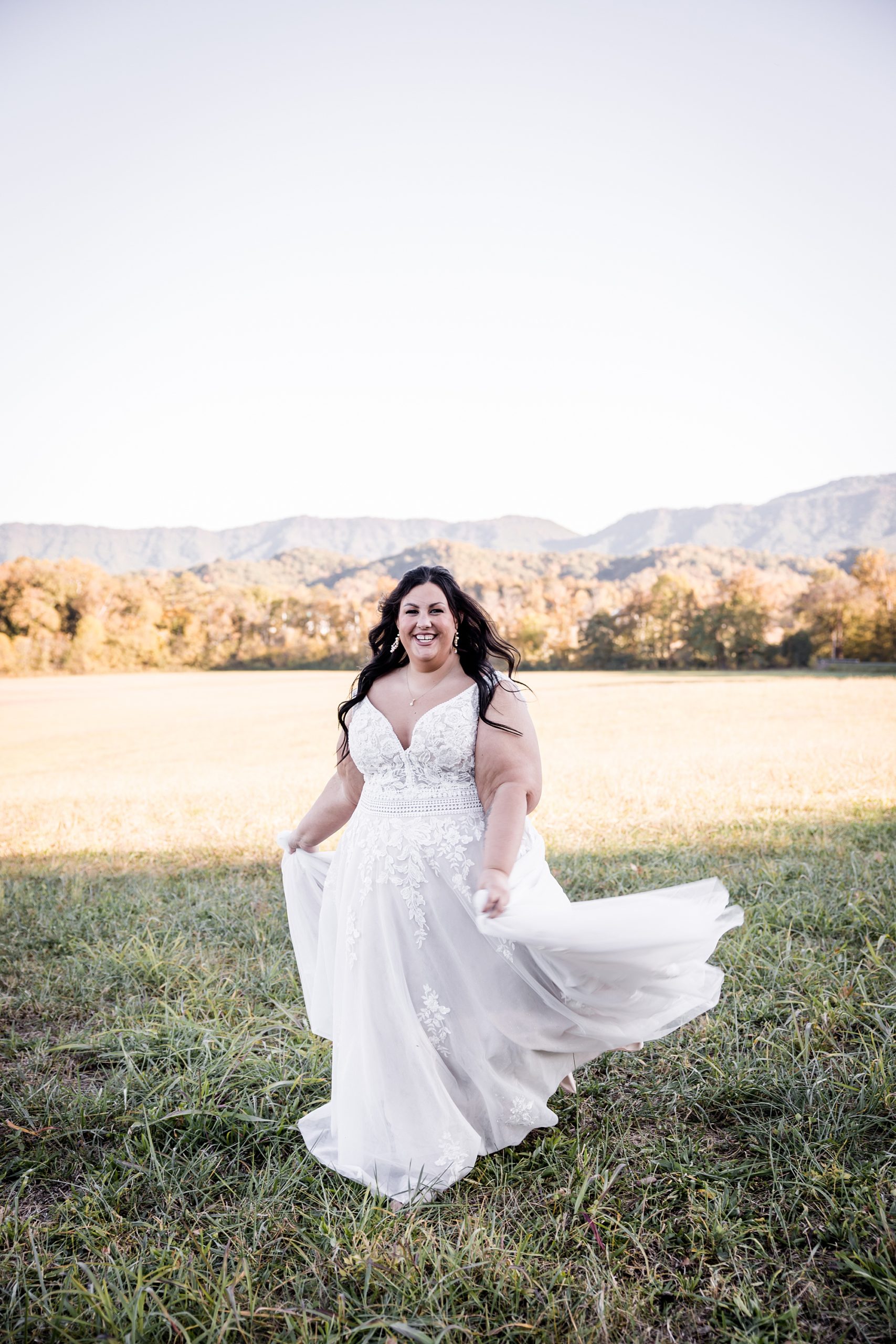 Mountain Bride Portrait