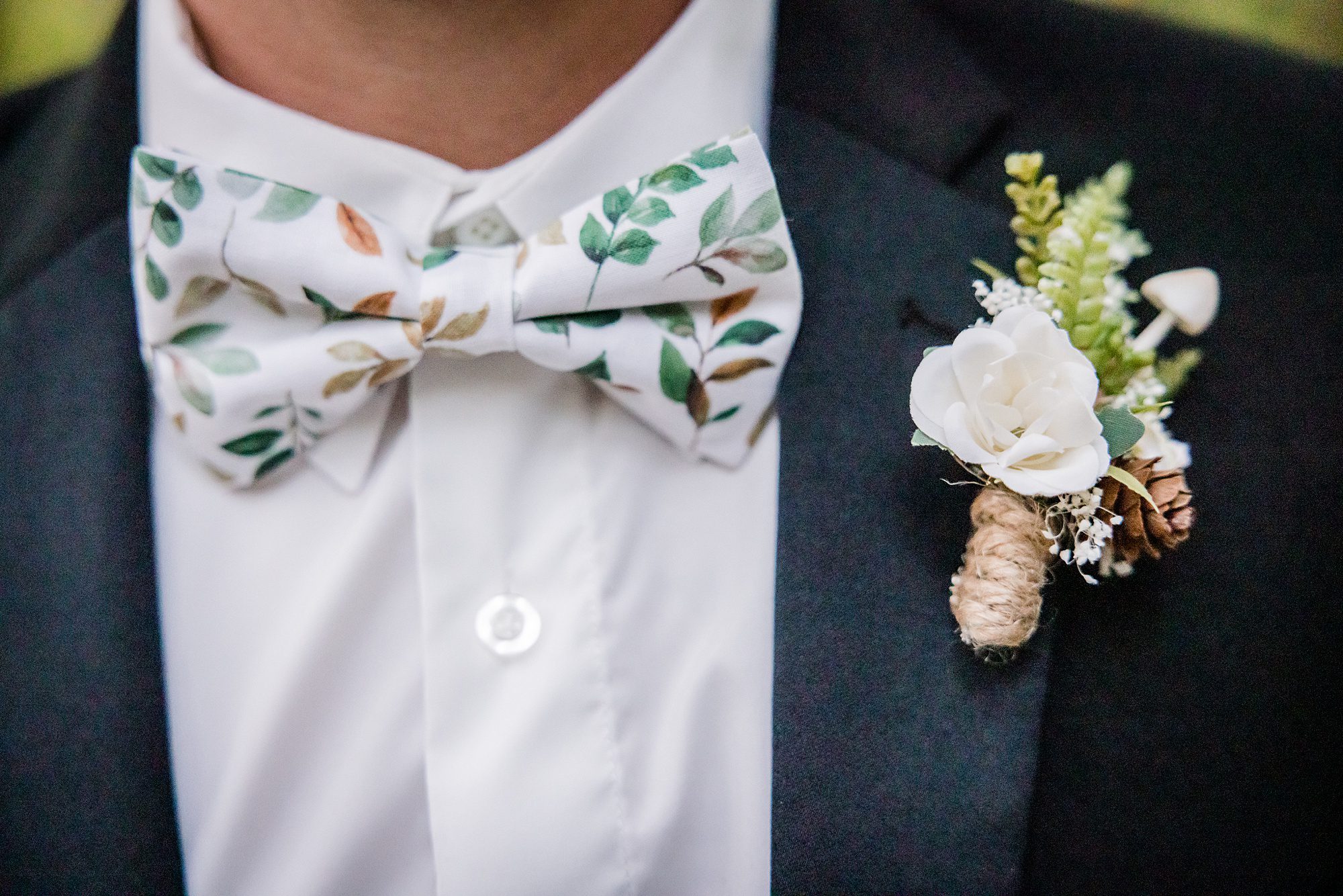 Woodsy Boutonnière