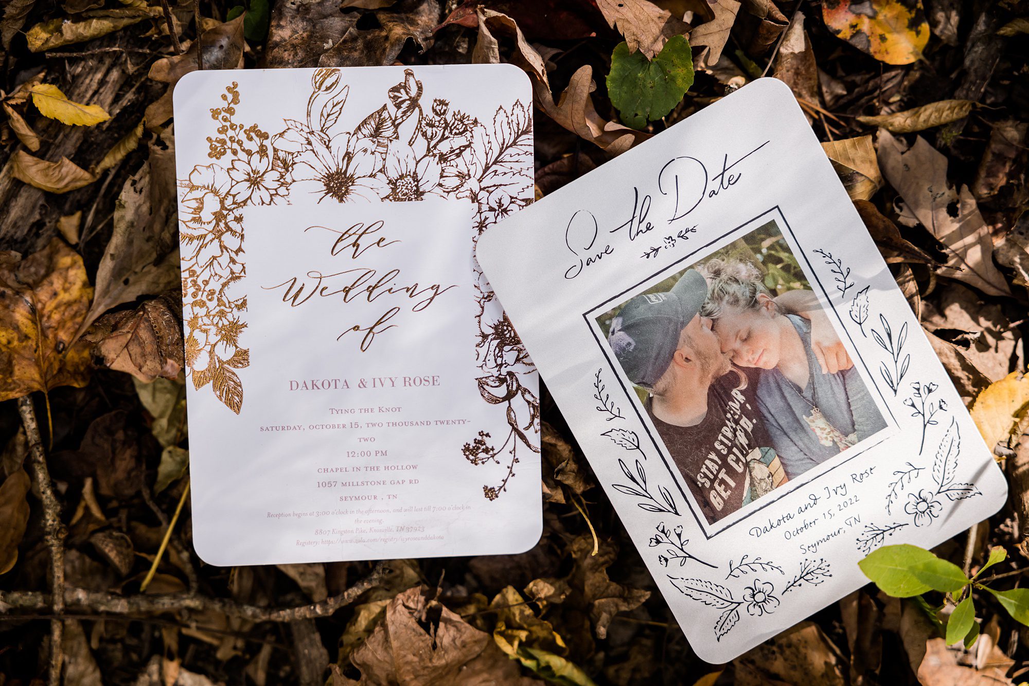 Smoky Mountain Fall Wedding