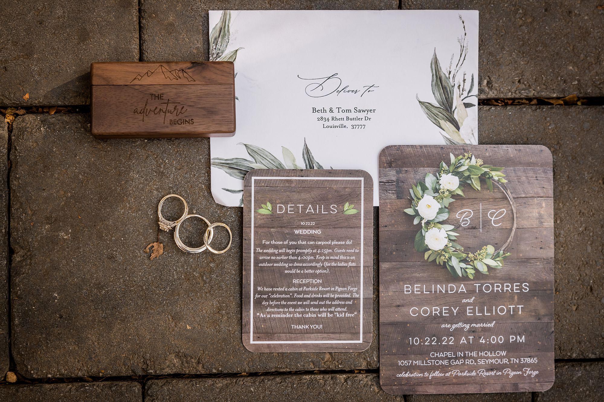 Wedding Flat Lay