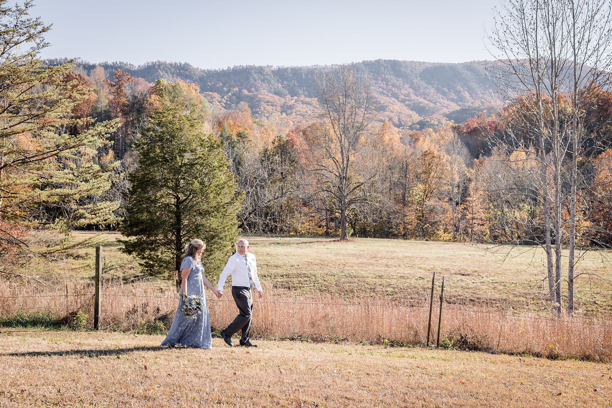 Rustic Fall Elopement