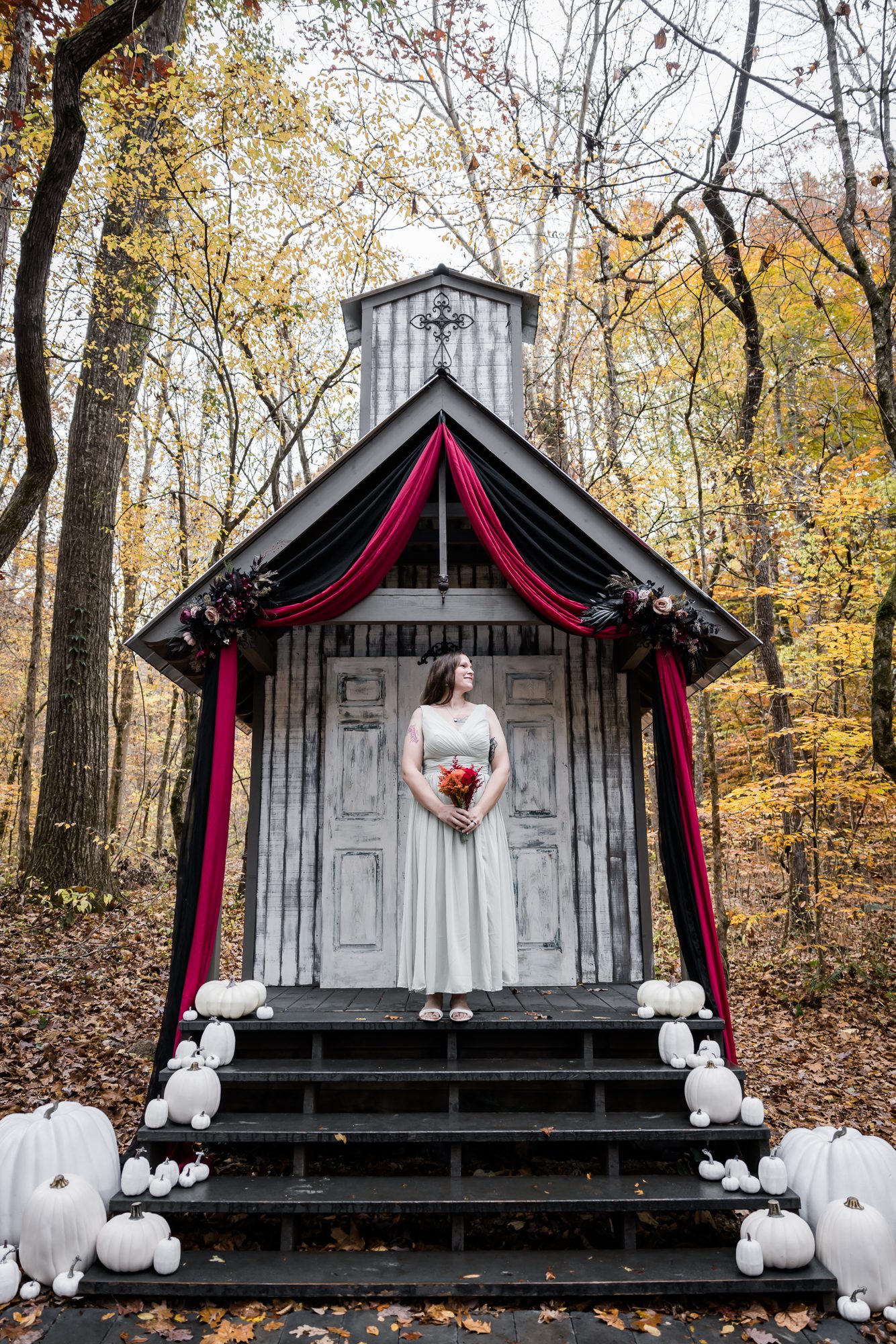 Fall Bride Portrait