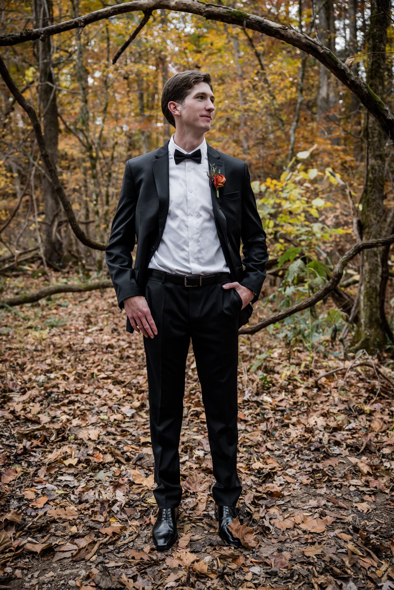 Forest Groom Portrait