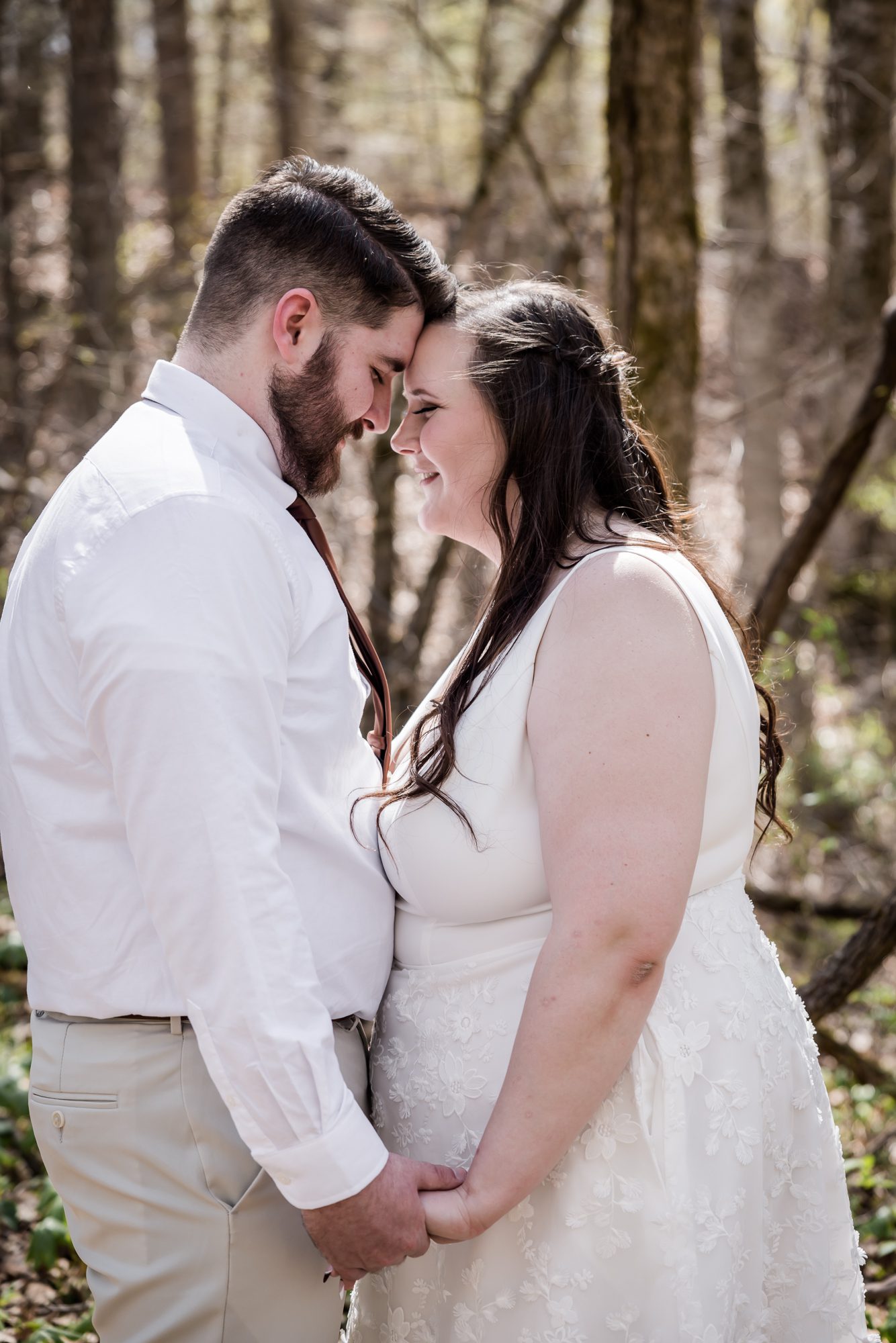 Midday Micro Wedding in the Woods