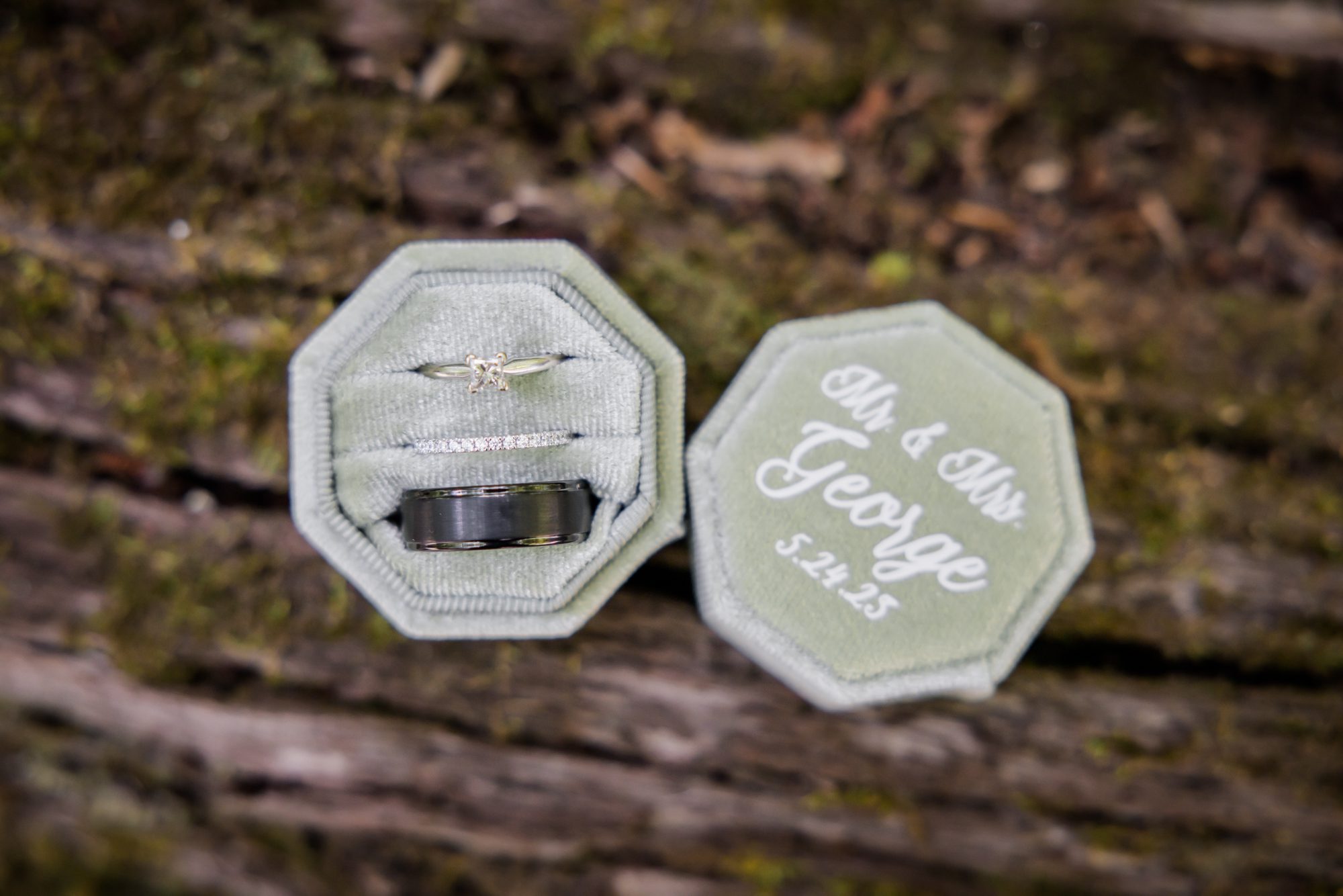 Outdoor Wedding Rings