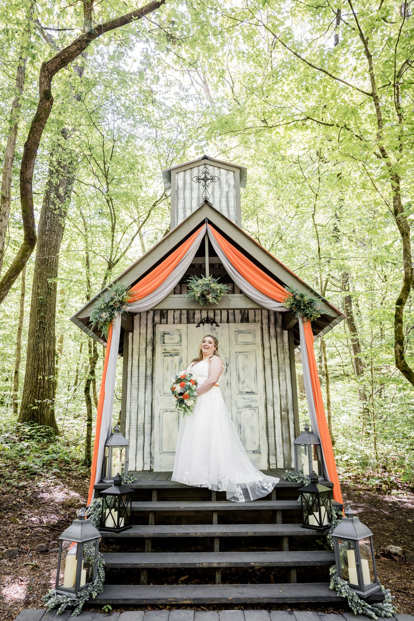 Outdoor Bride Portrait