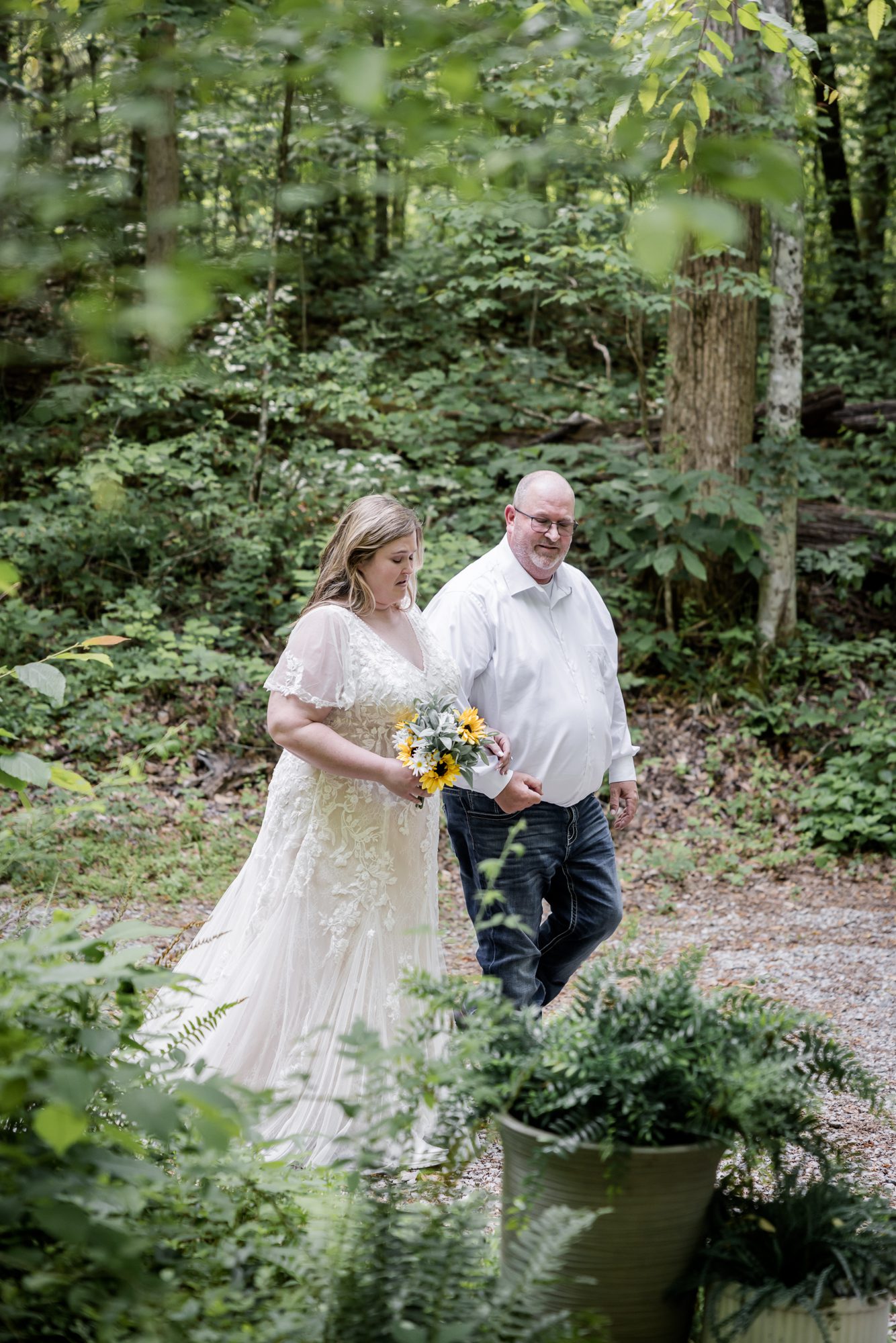 Quiet Wedding in the Forest