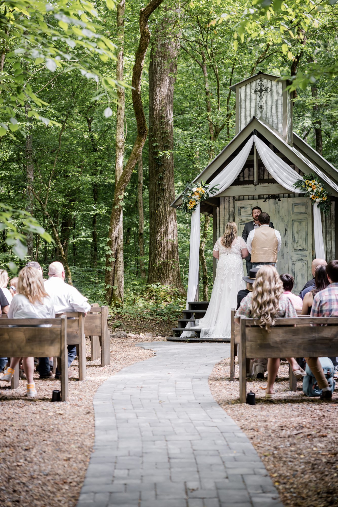 Quiet Wedding in the Forest