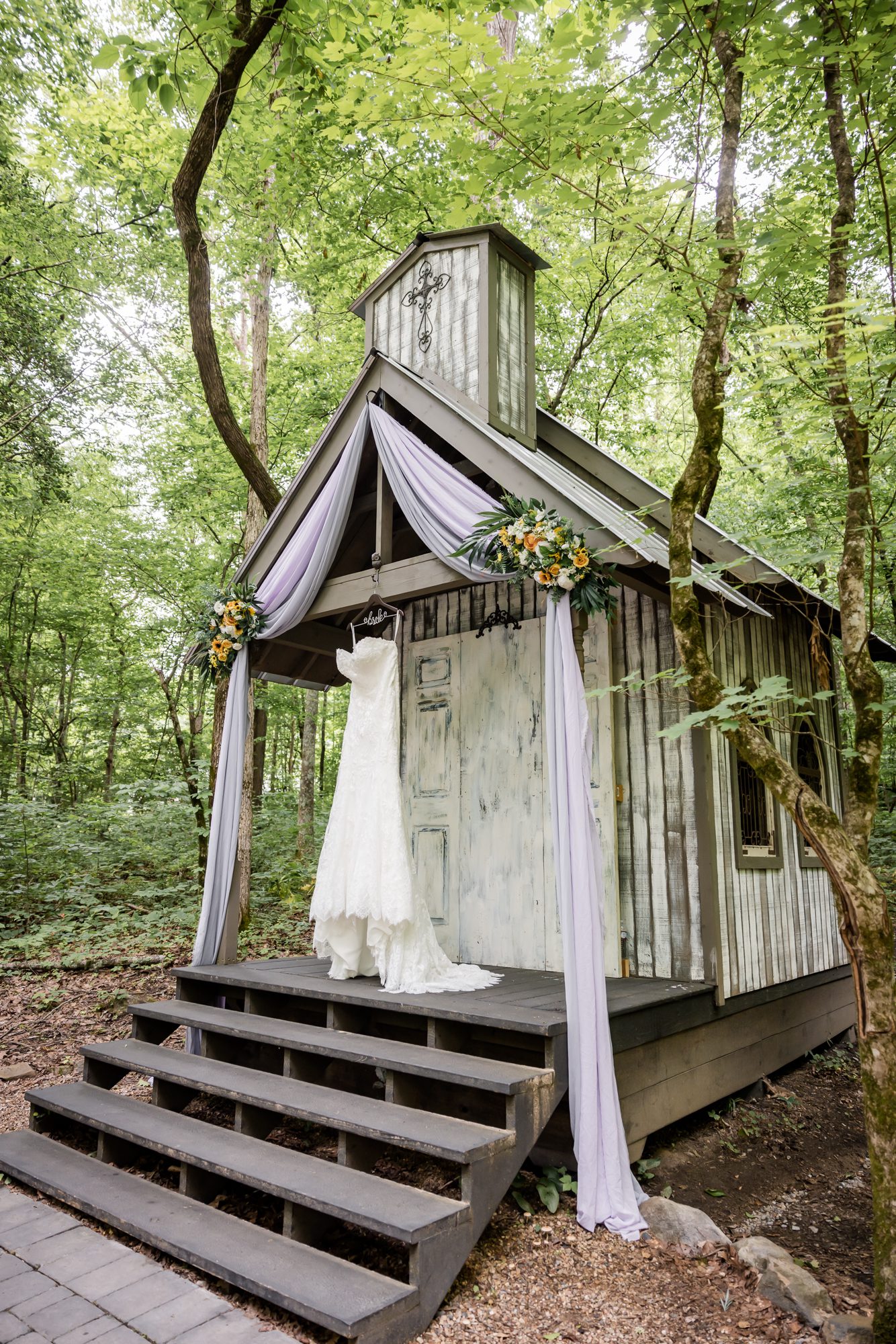 Relaxed Forest Wedding Ceremony
