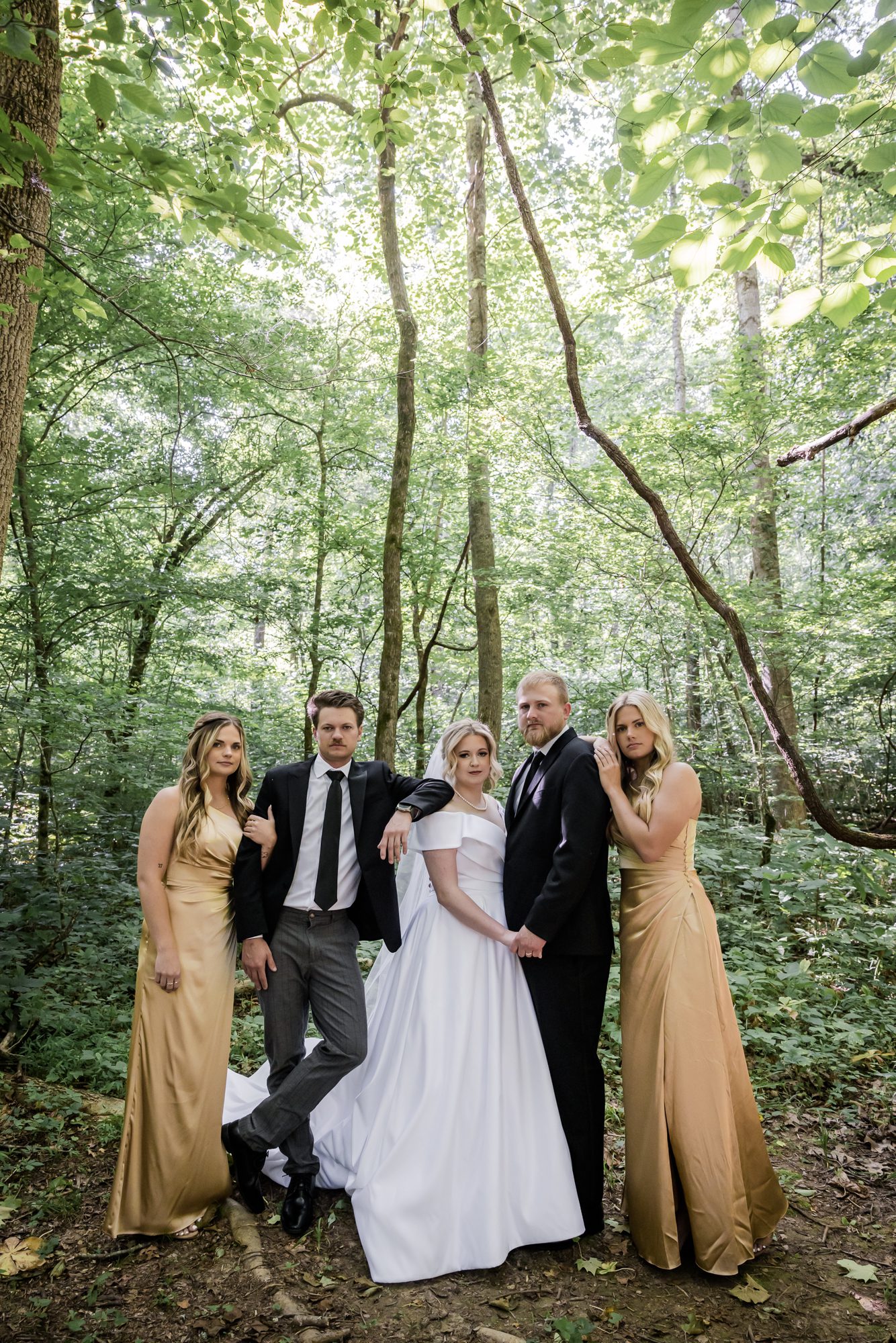 Woodsy Bridal Party
