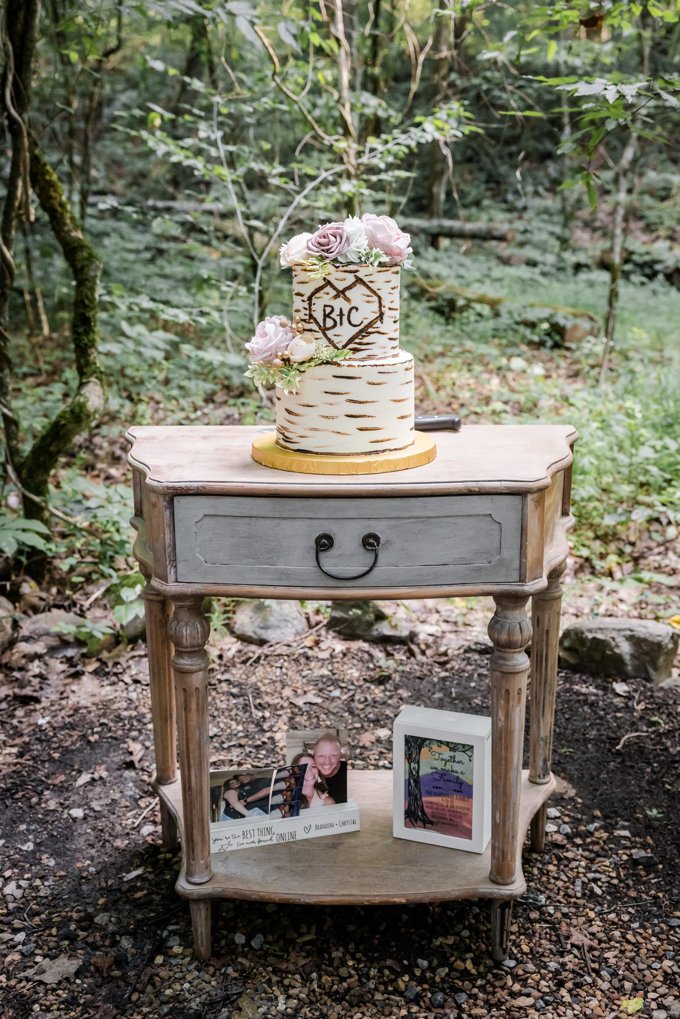 Outdoor Cake Table