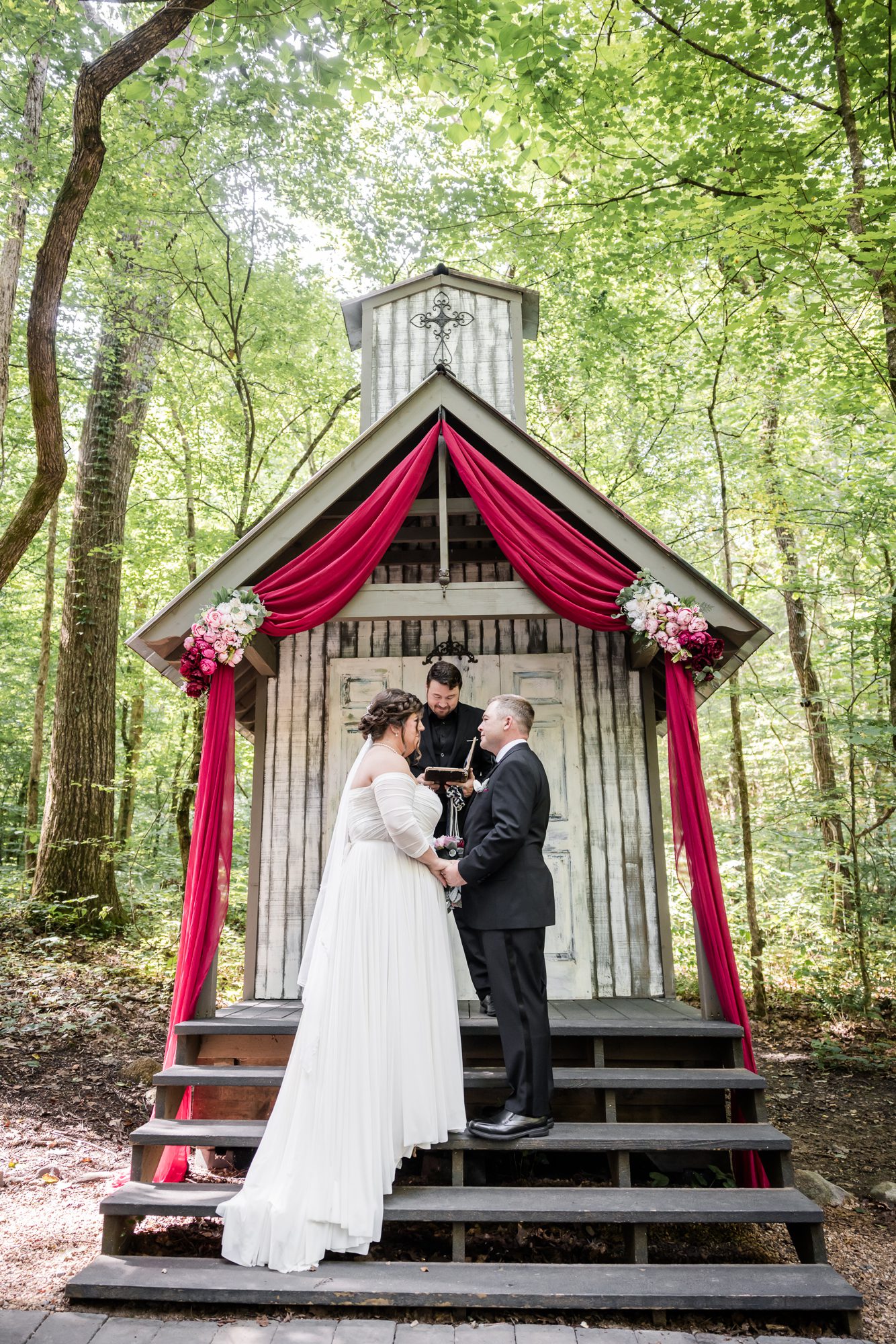 Smoky Mountain Intimate Wedding Ceremony
