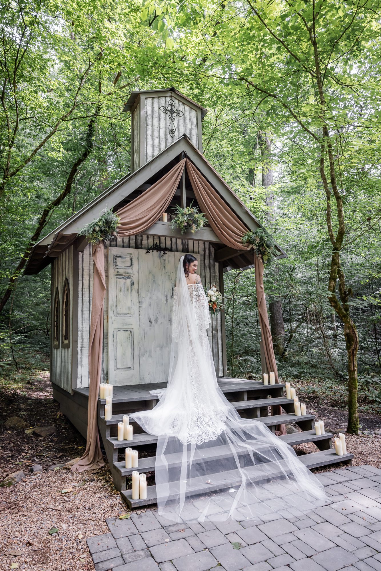 Outdoor Bride Portrait