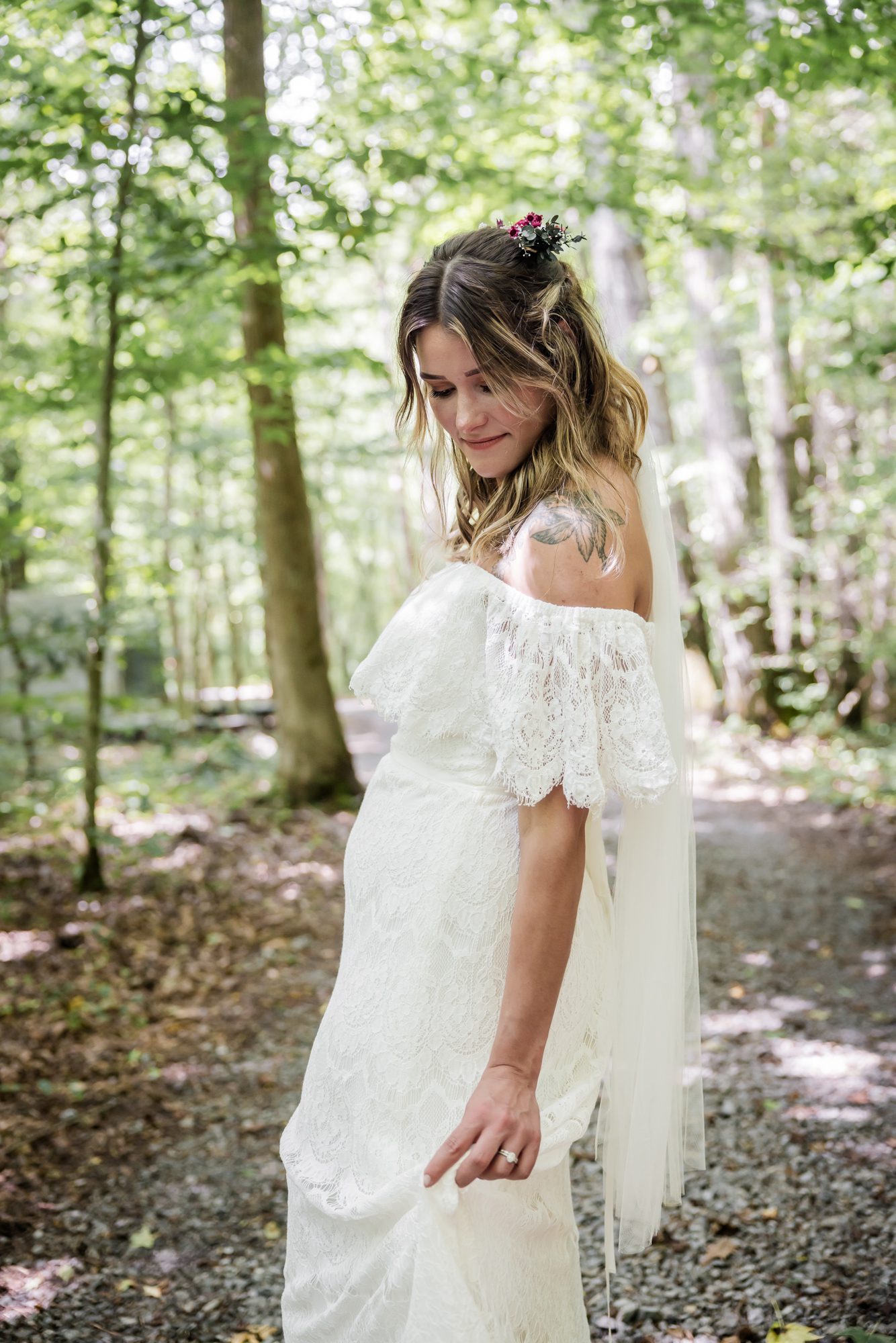 Forest Bride Portrait