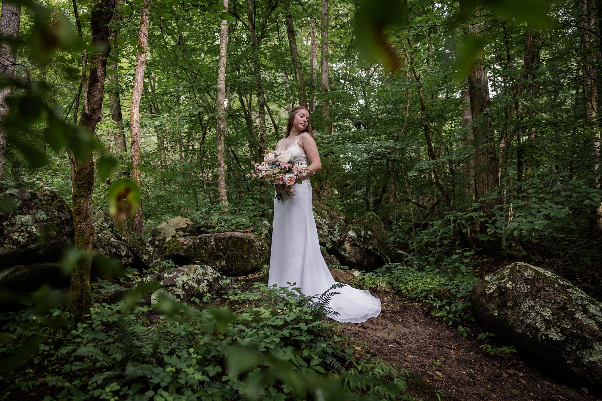 Forest Bride Portrait
