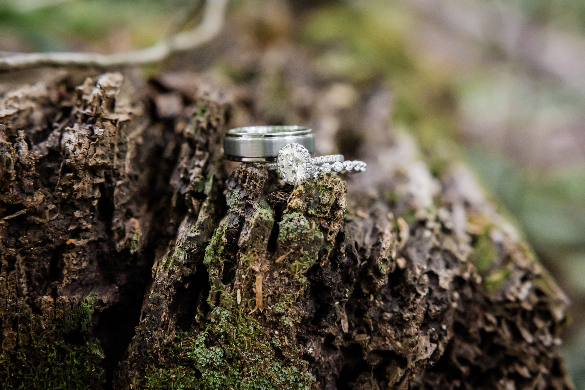 Woodsy Wedding Ring