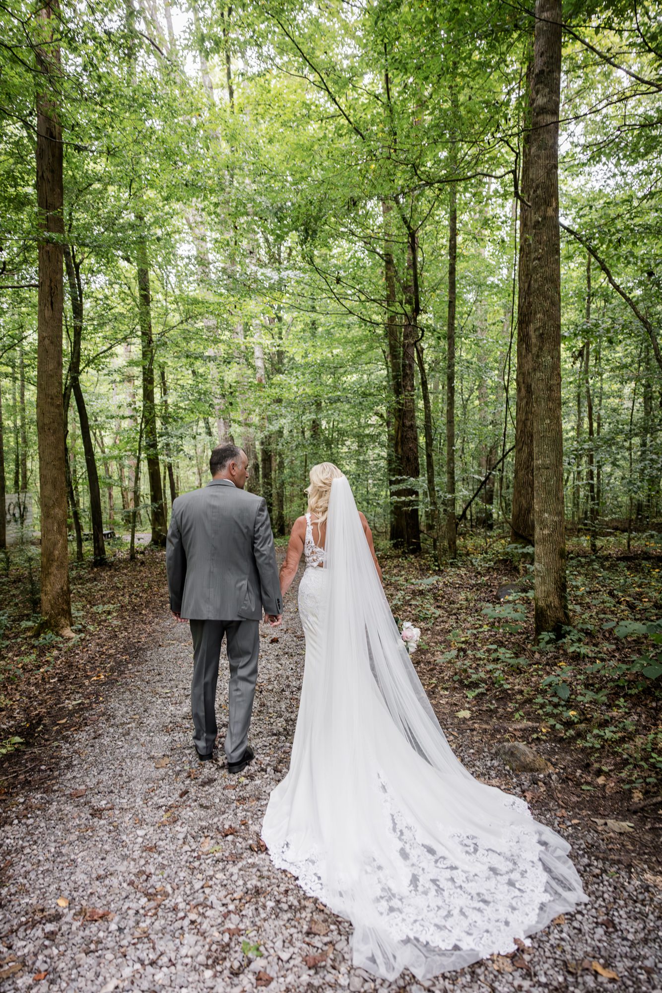 Nature Bride and Groom Portrait