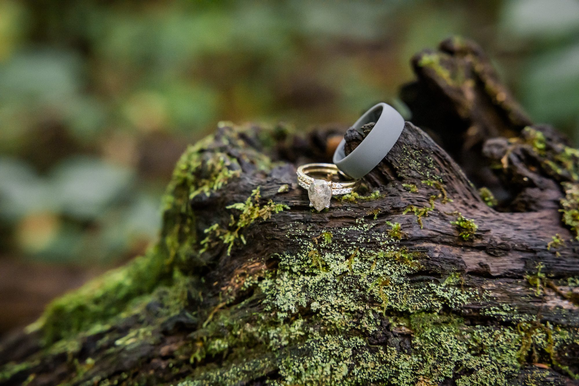 outdoor Wedding rings