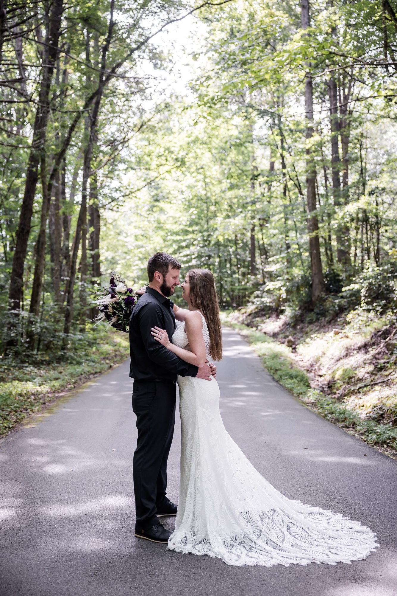 Morning Wedding in the Smoky Mountains